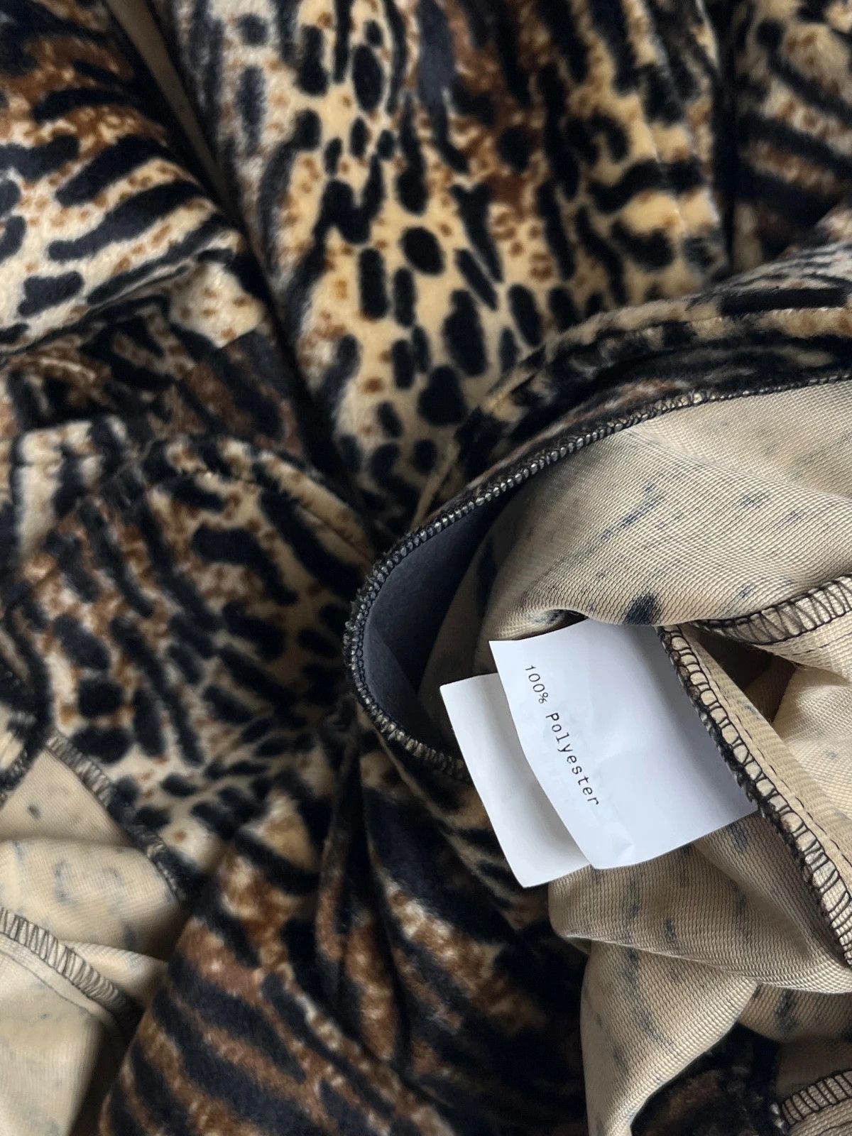 Vintage Vintage Avant Garde Leopard Print 00s y2k Size L / US 10 / IT 46 - 7 Thumbnail