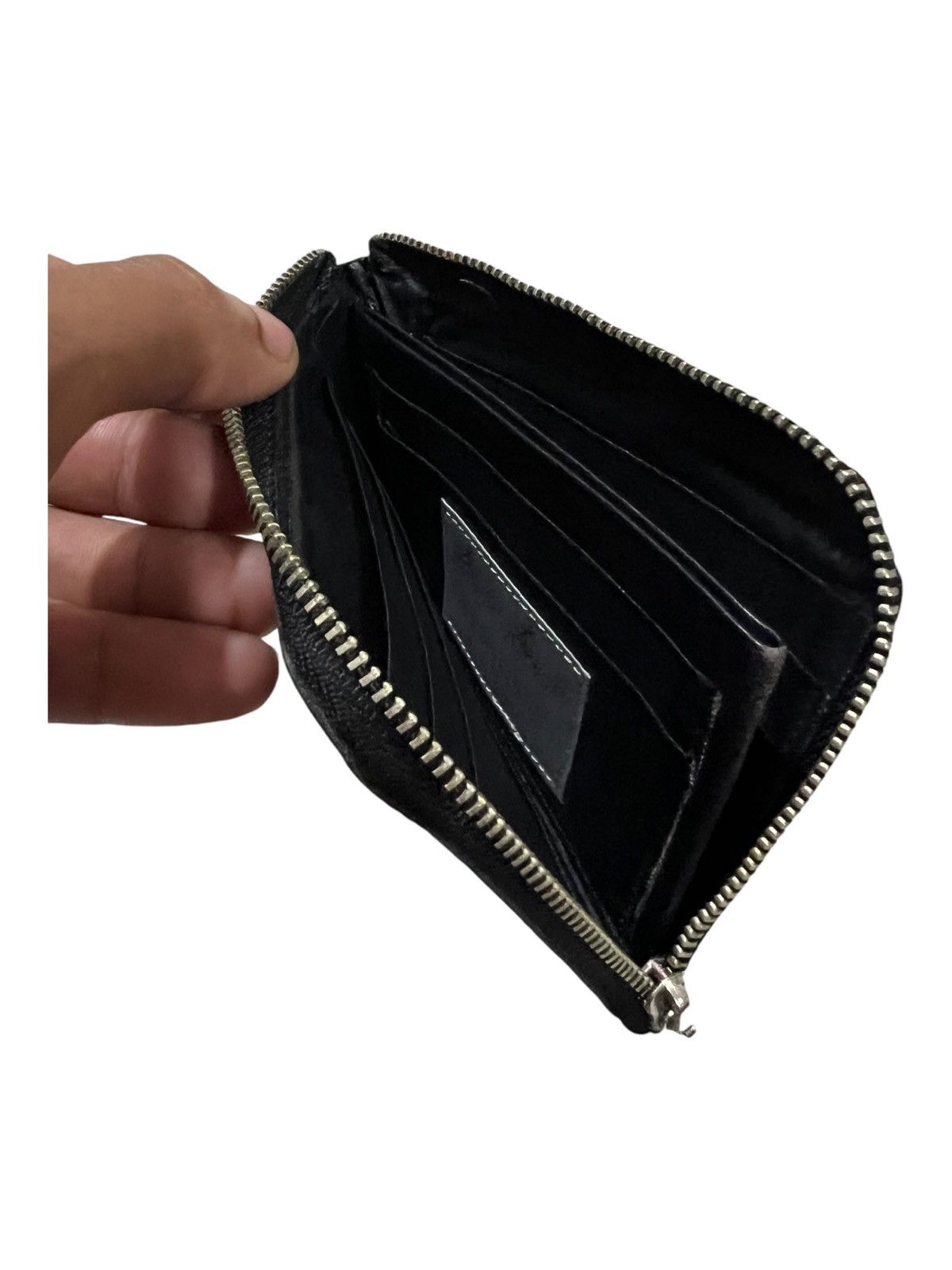 Comme des Garcons Vintage Kawa Kawa Polka Dot All Way Zipper L Shape Wallet Size ONE SIZE - 7 Thumbnail