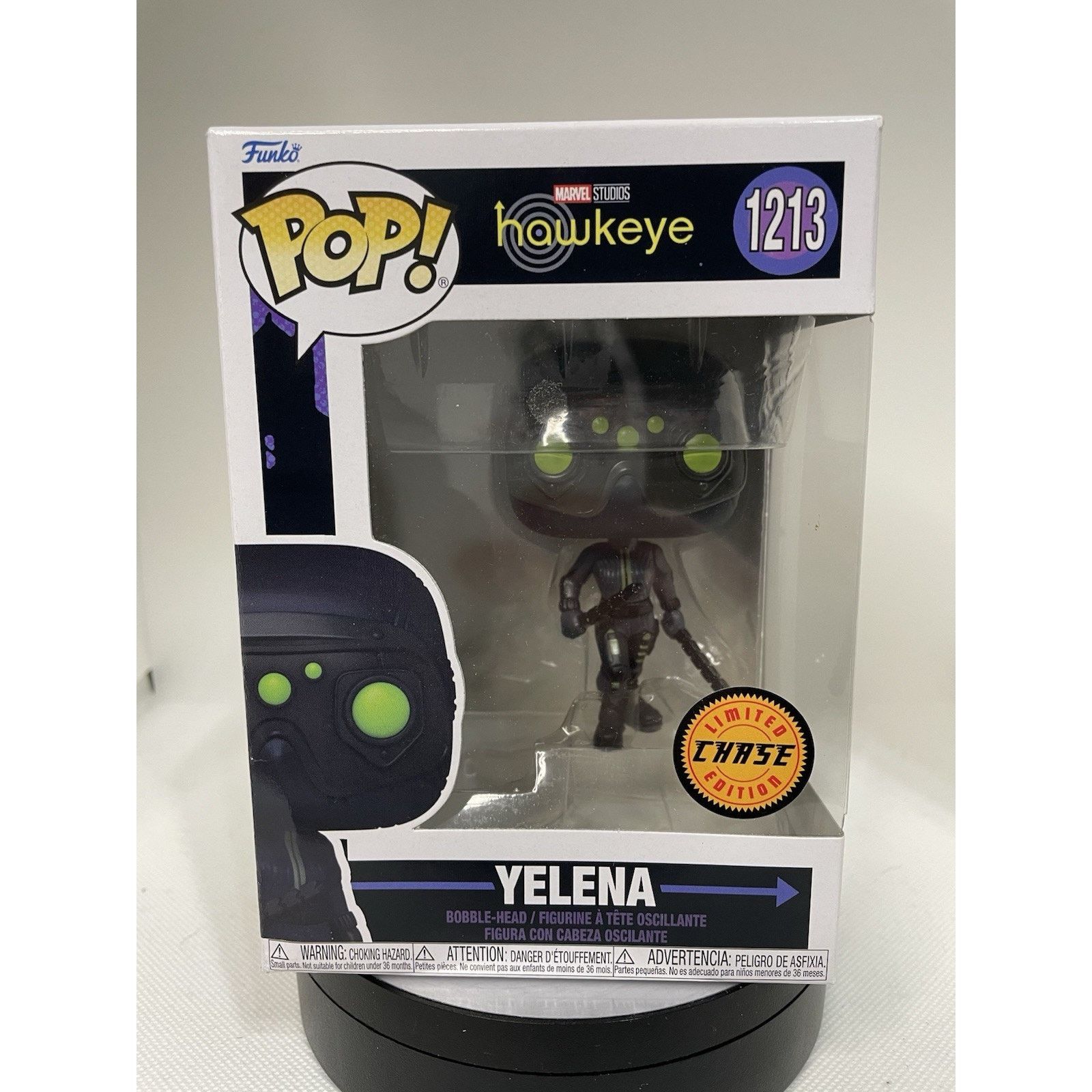 Marvel Comics Funko Pop Yelena 1213 Chase - W Protector Size ONE SIZE - 1 Thumbnail