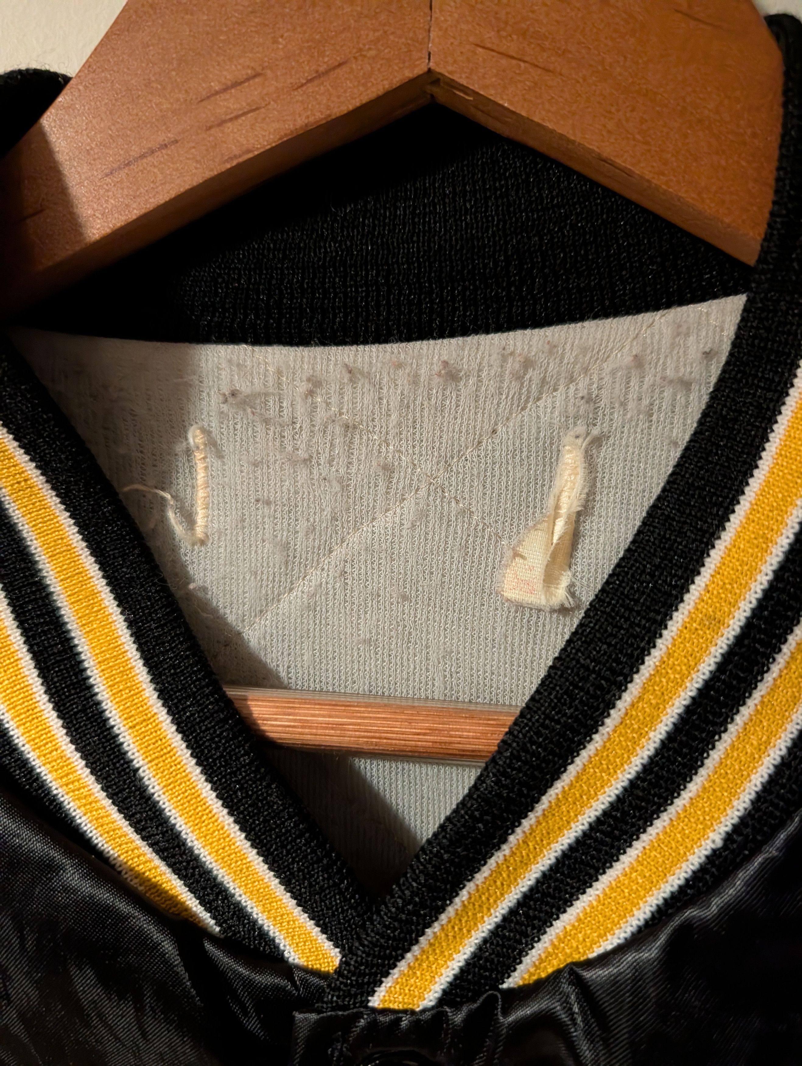 Chalk Line Vtg Pittsburgh Steelers Satin Bomber Jacket NFL Chalk Line Size US XL / EU 56 / 4 - 3 Thumbnail