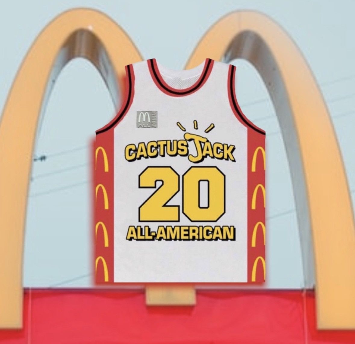 Travis Scott 🆕 Travis Scott 🌵 x McDonald’s 🍟 All American 🇺🇸 🎽🩳 Size US M / EU 48-50 / 2 - 1 Thumbnail