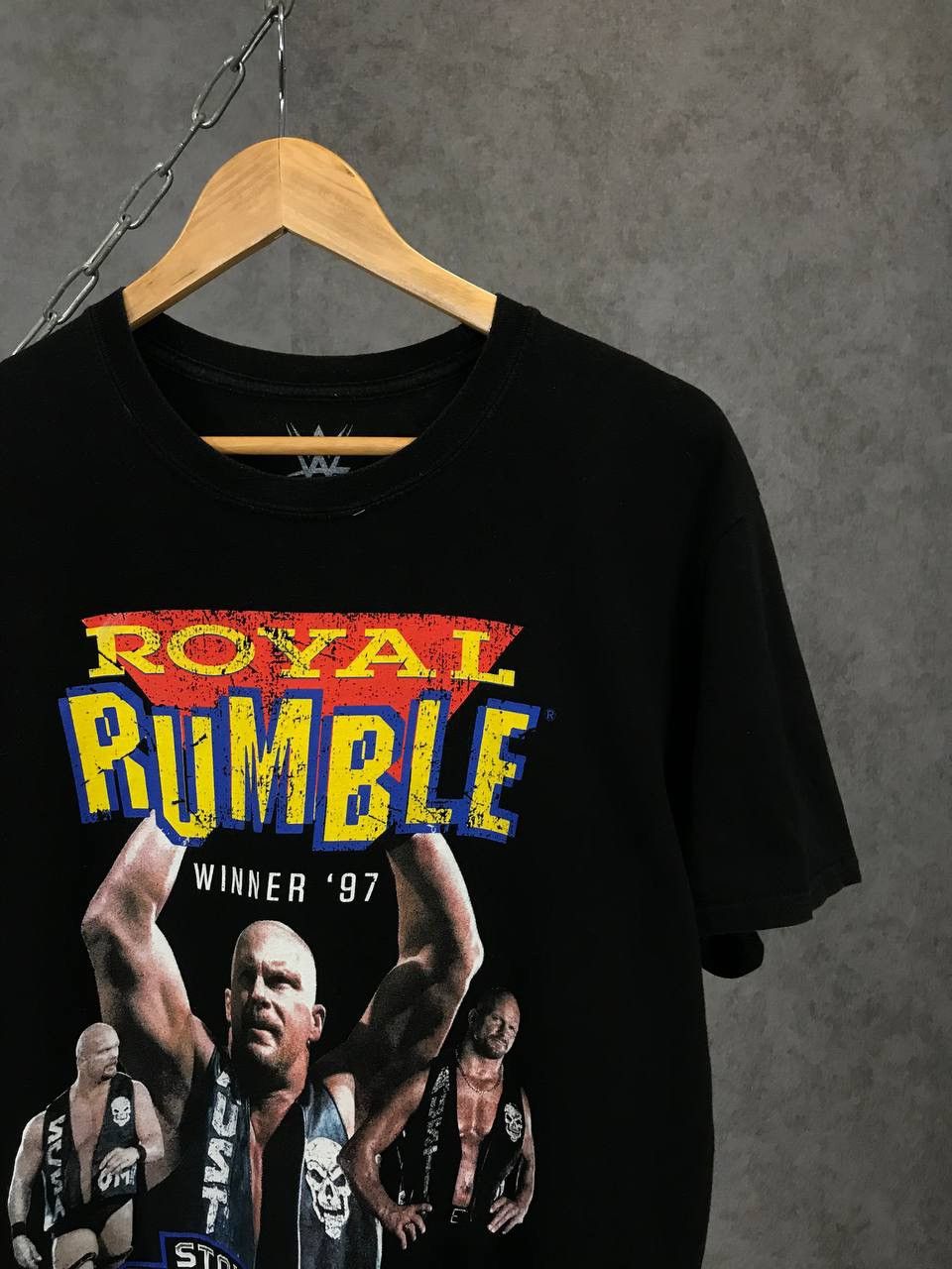 WWE Stone Cold Steve Austin WWE WWF wrestling tee Size US L / EU 52-54 / 3 - 2 Thumbnail
