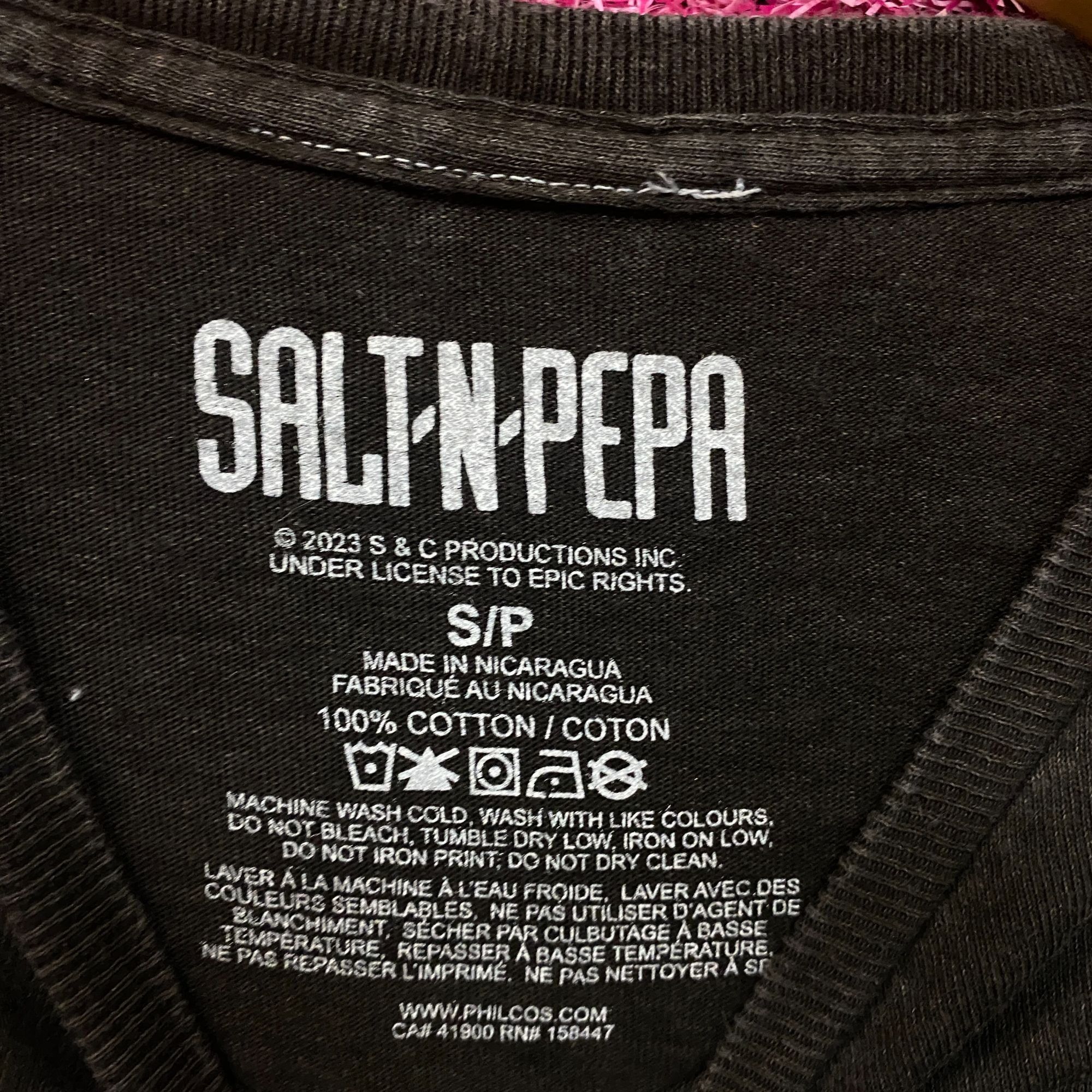 Band Tees Salt N Pepa Mineral Wash Rap Tshirt size Small Size US S / EU 44-46 / 1 - 4 Thumbnail