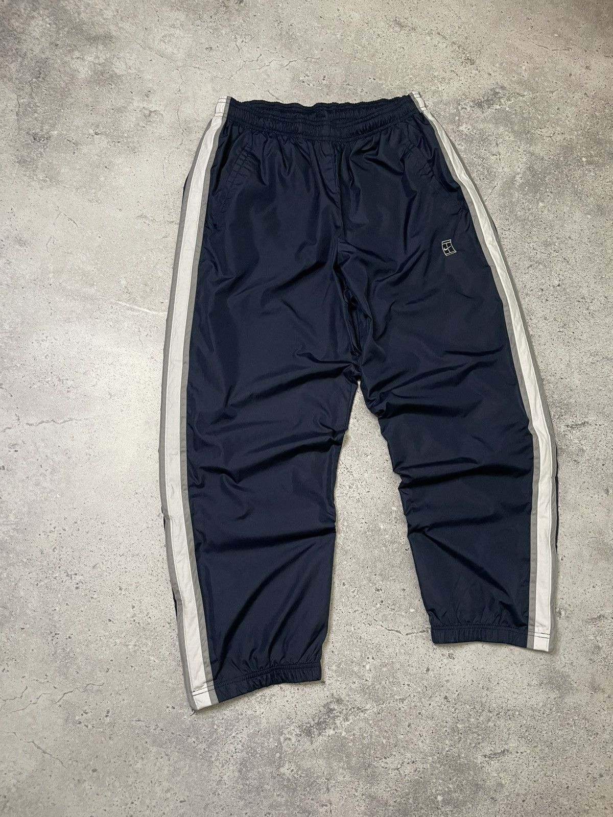 Nike VTG Y2K Nike Challenge Court Nylon Track Suit Jacket Pants Size US 32 / EU 48 - 9 Thumbnail
