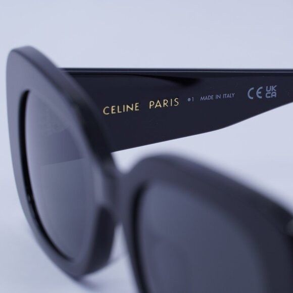 Celine 🕶️ New Celine CL40287U 01A Sunglasses - Shiny Black Frame Size ONE SIZE - 9 Thumbnail
