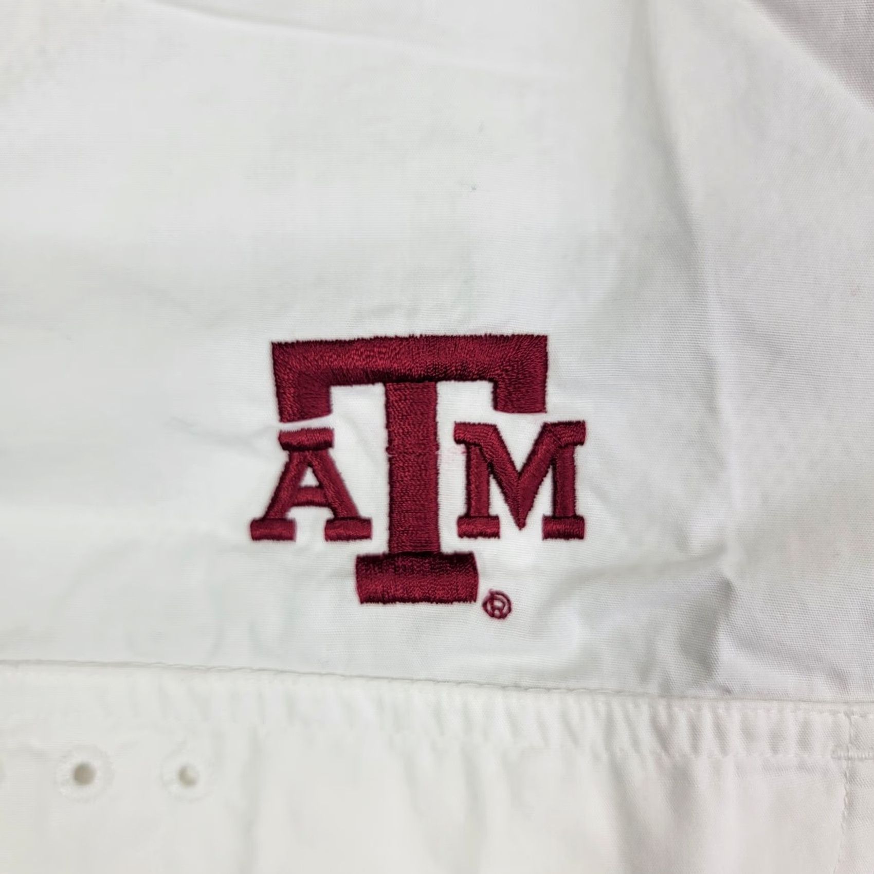 Vintage Columbia PFG Button Front Shirt Womens 1X White 1tf texas aggies ATM Size XL / US 12-14 / IT 48-50 - 5 Thumbnail
