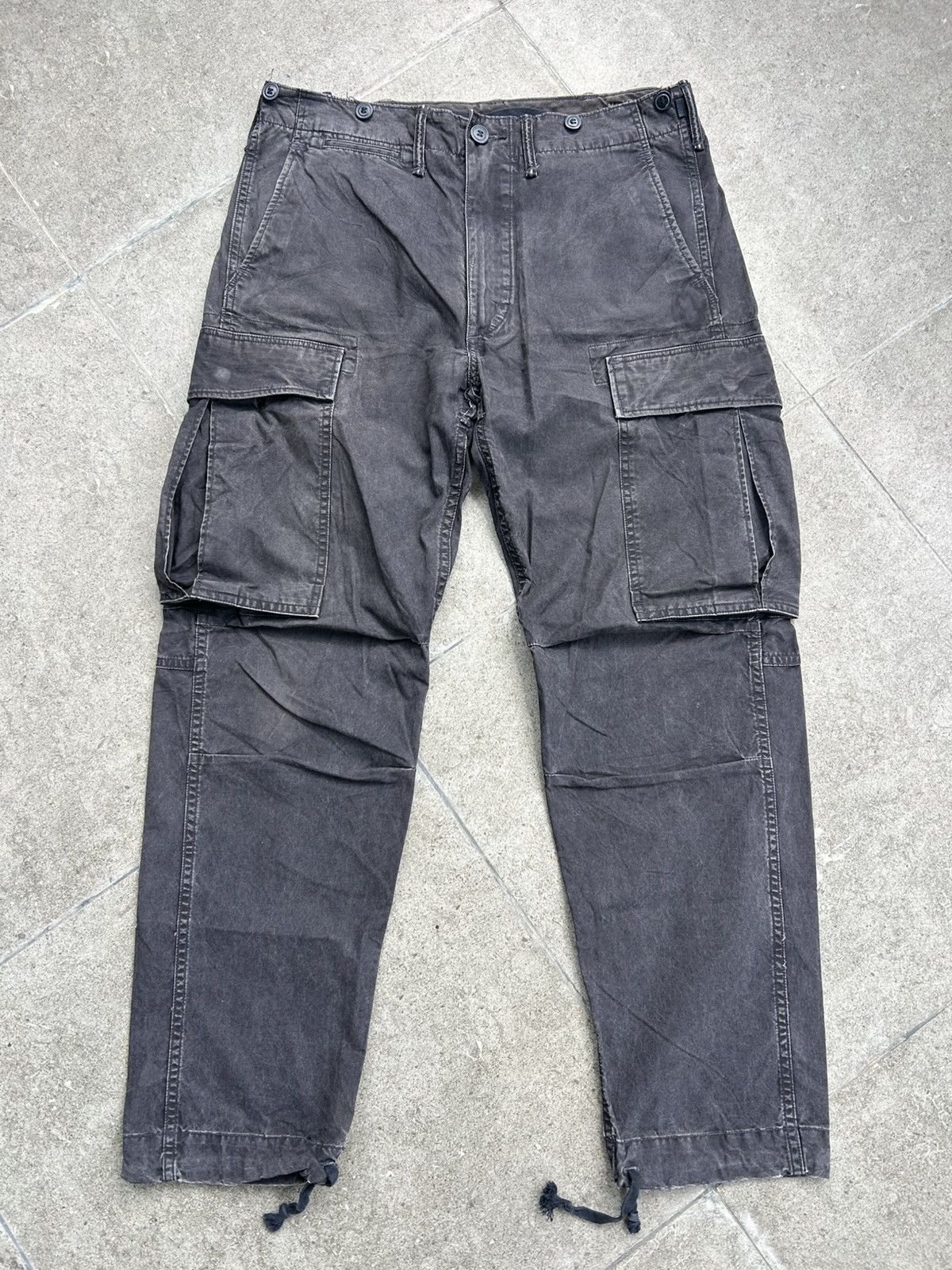 RRL Ralph Lauren Double RL Ralph Lauren (RRL) Surplus Cargo Pants Size US 31 - 2 Thumbnail