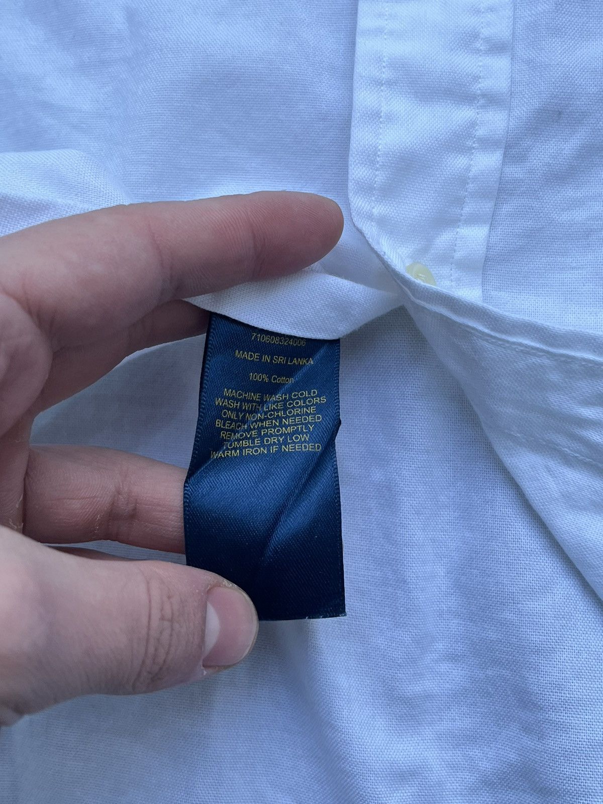 Polo Ralph Lauren Polo Ralph Lauren Oxford Shirt Polo Oldmoney Size US M / EU 48-50 / 2 - 10 Thumbnail