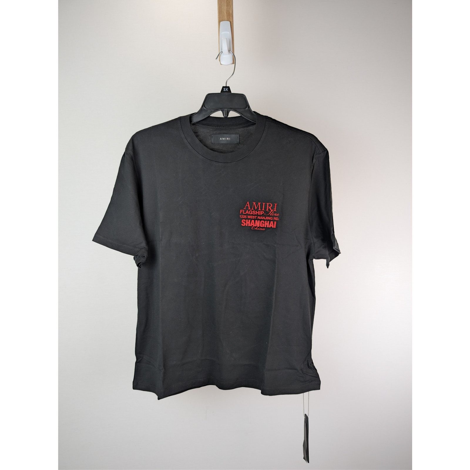 Amiri o1rshd1 Shanghai Exclusive Short Sleeve Tee T-Shirt in Black Size US XL / EU 56 / 4 - 2 Thumbnail