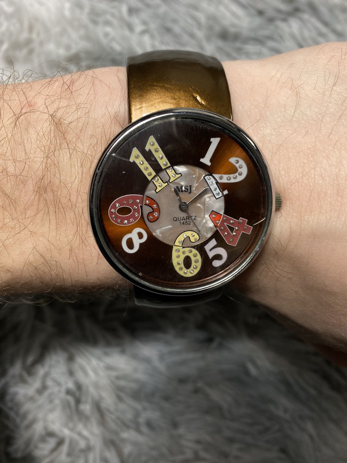 Japanese Brand × Jewelry × Vintage MSJ Futuristic Watch with Vibrant Numbers - Japanese Brand Size ONE SIZE - 12 Thumbnail