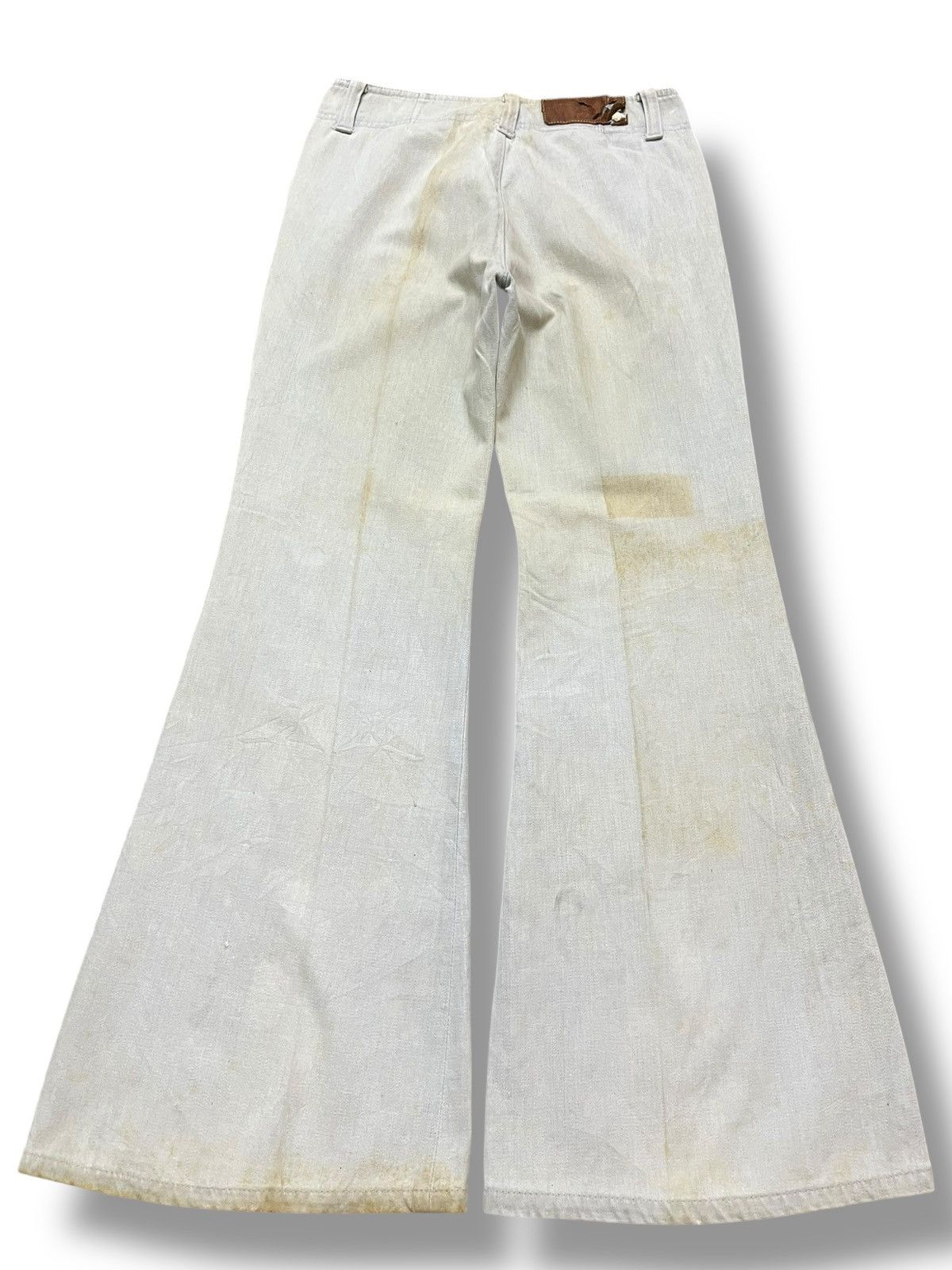 Japanese Brand Vintage McCampbell Massive Flare Bell Bottom Denim Size US 28 / EU 44 - 5 Thumbnail
