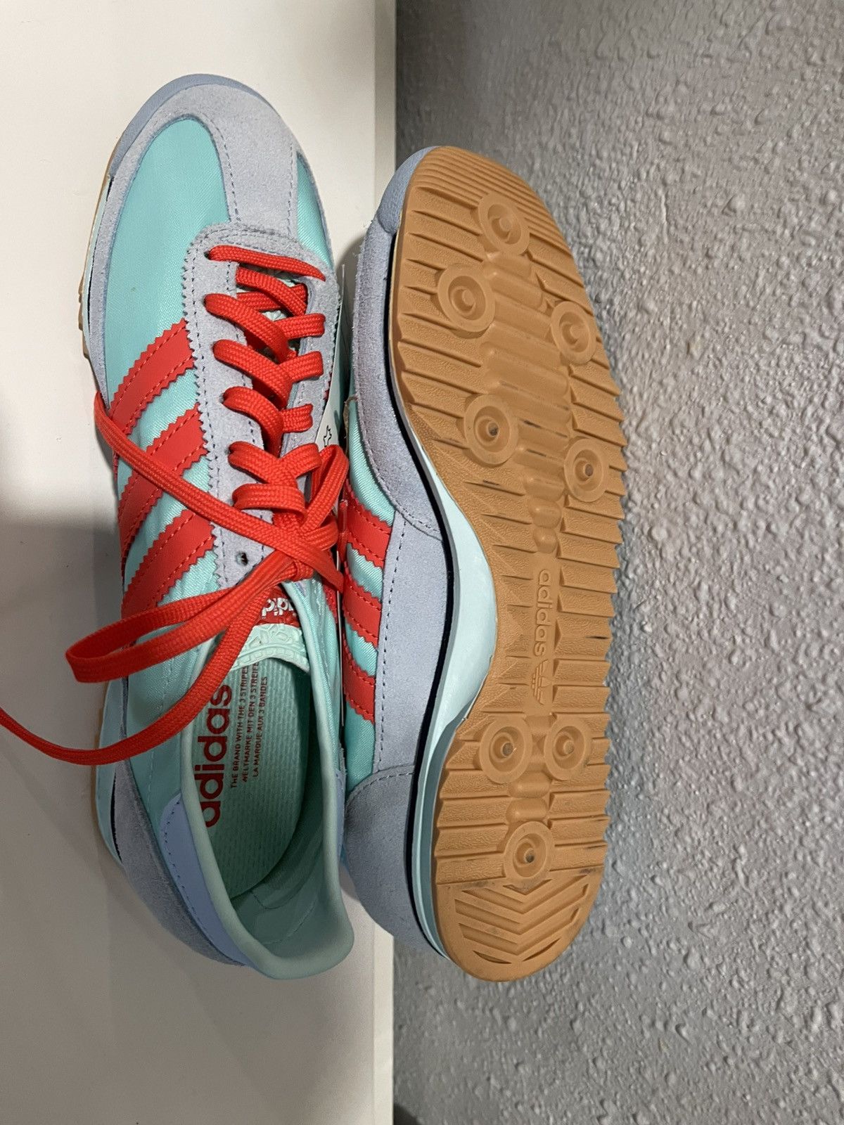 Adidas adidas SL 72 OGSemi Flash Aqua Bright Red Clear Sky Size US 8 / IT 38 - 4 Thumbnail