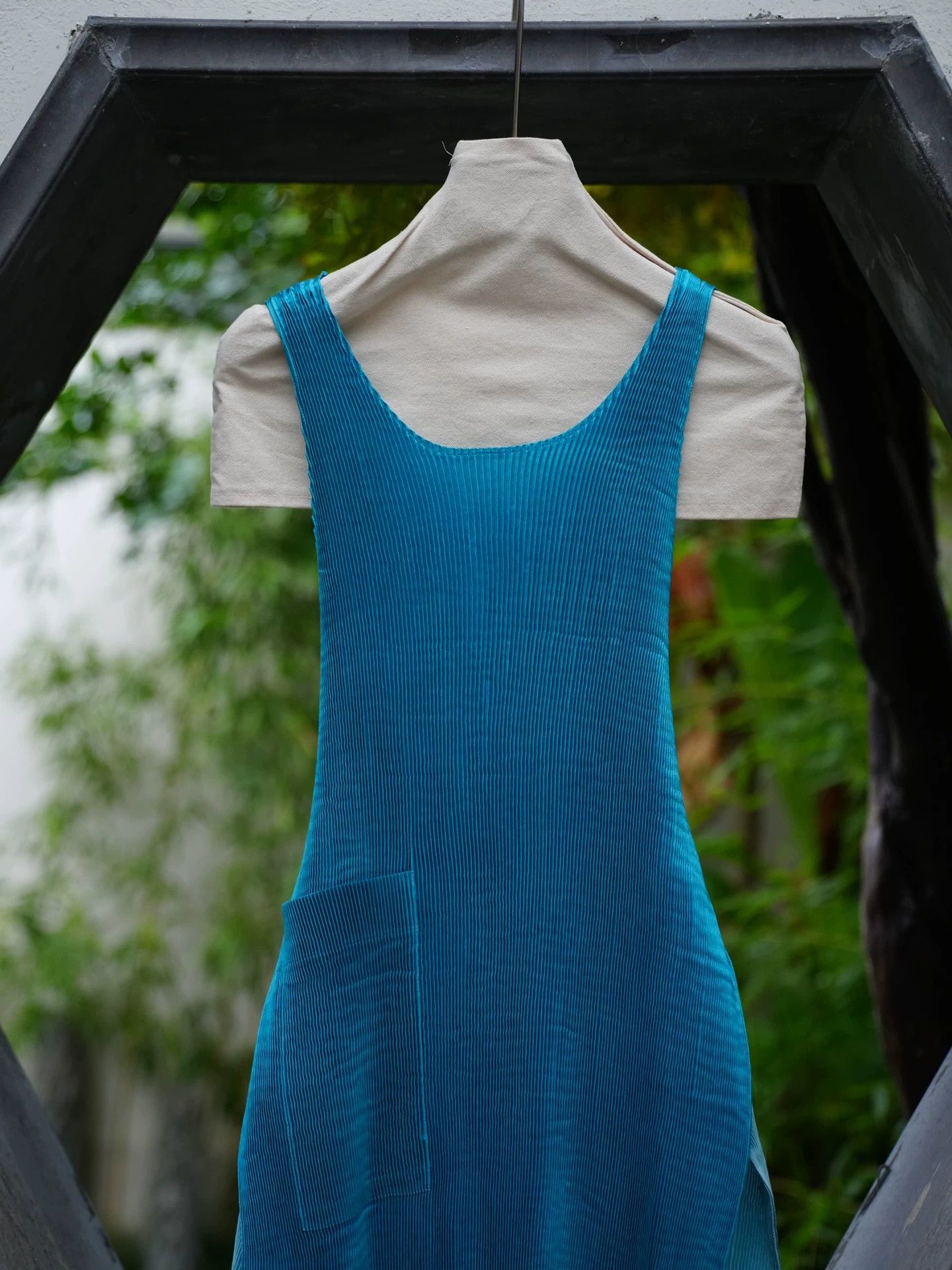 Issey Miyake Issey Miyake Vintage IM Reversible Tie Apron Dress Size ONE SIZE - 7 Thumbnail