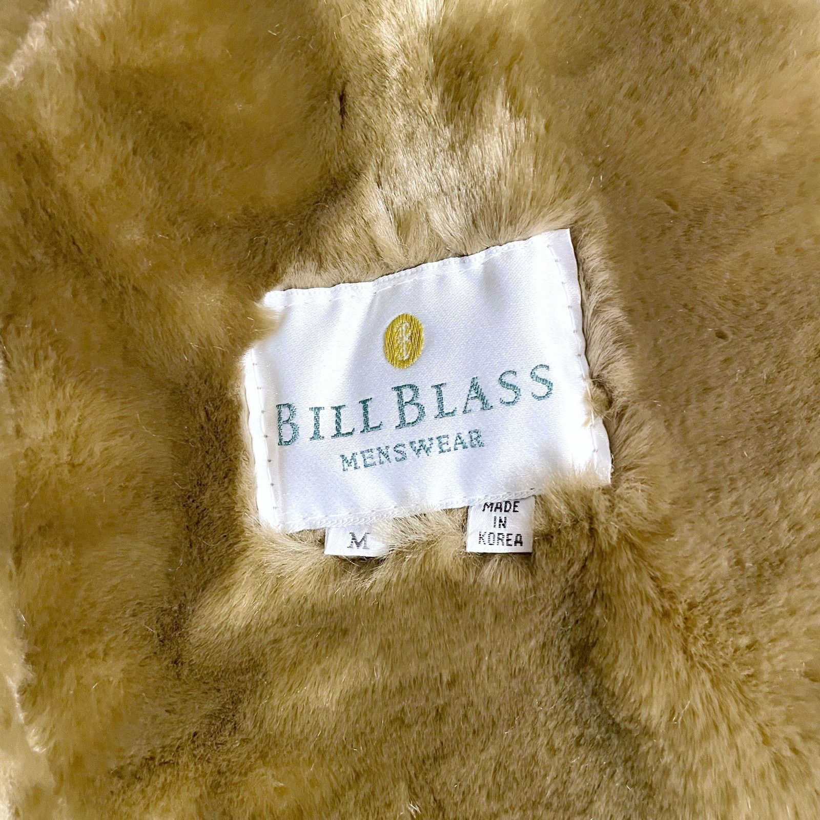Bill Blass Bill Blass VINTAGE Tan Leather Jacket Med Faux Fur Lining Size US M / EU 48-50 / 2 - 5 Thumbnail