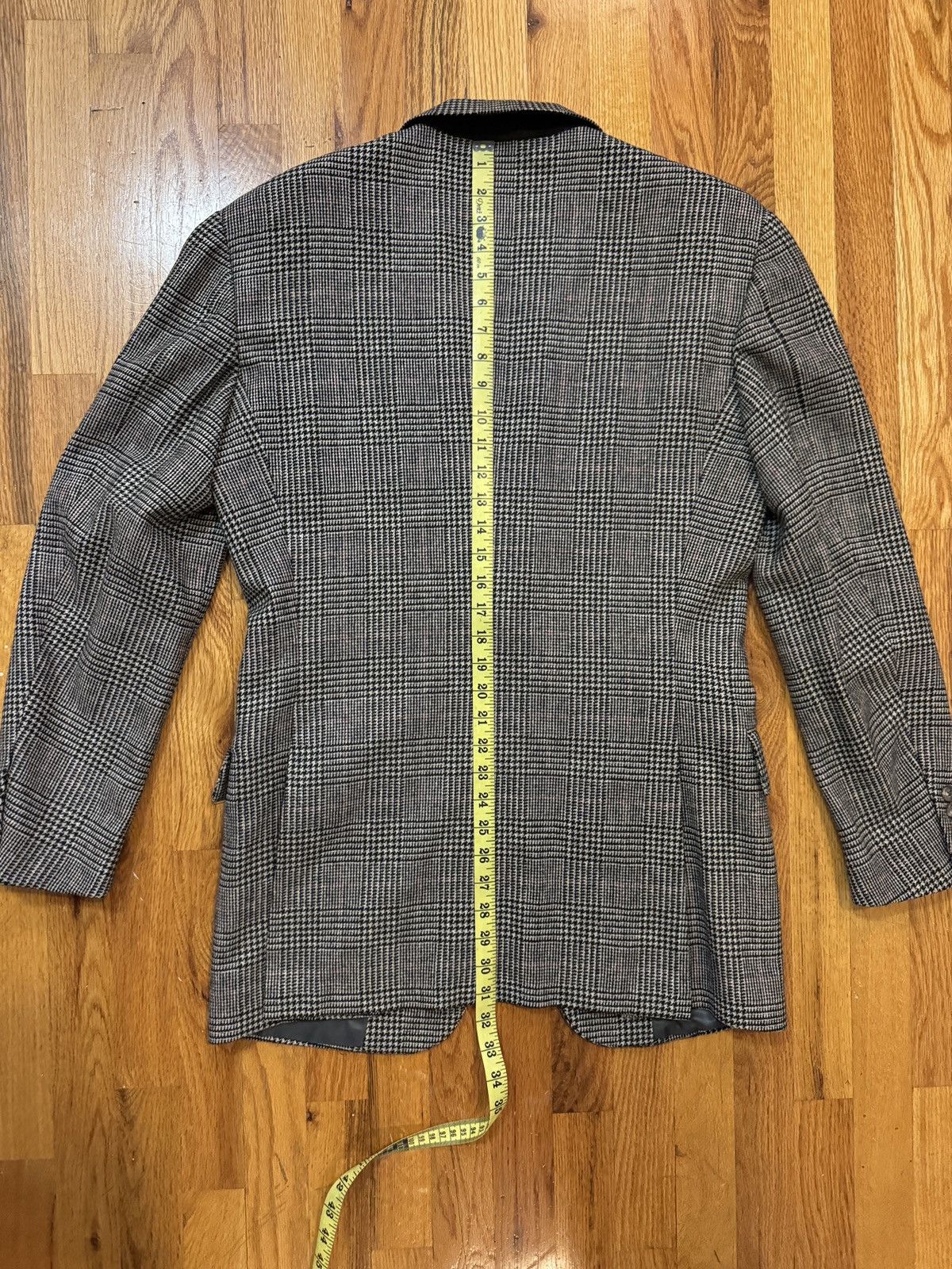 Polo Ralph Lauren Vintage Polo Ralph Lauren Grey Check Sports Coat 40L Size 40L - 7 Thumbnail