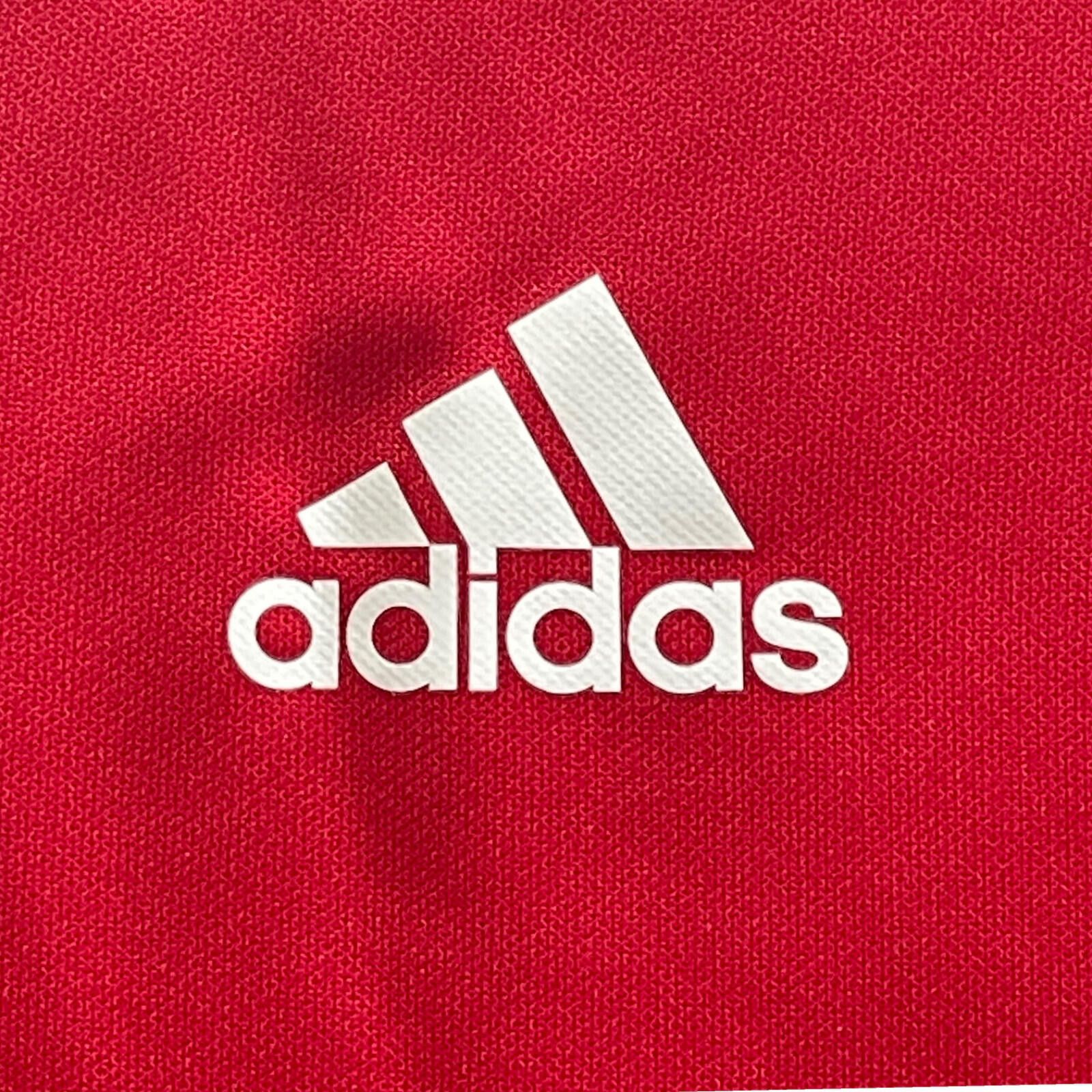 Adidas Adidas Tiro 21 Jacket Mens Small Red White NWT Full Zip NEW! Size ONE SIZE - 3 Thumbnail