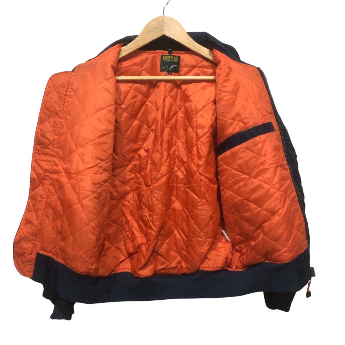 Japanese Brand × Vintage Fire Fox World Island Bomber Jacket Size US M / EU 48-50 / 2 - 5 Thumbnail