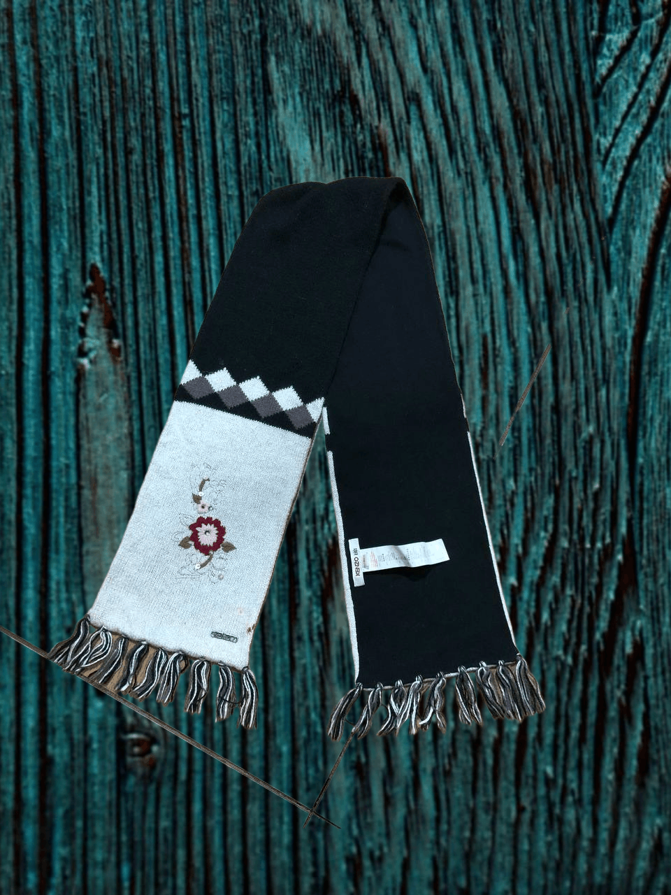 Kenzo VINTAGE Kenzo Logo KIDS Scarf Size ONE SIZE - 1 Thumbnail