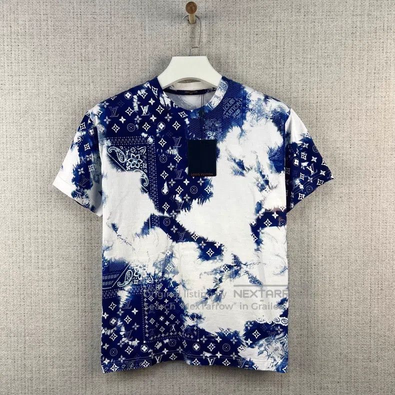 Louis Vuitton Louis Vuitton FW22 Full geometric Logo cashew print tie-dy Size US S / EU 44-46 / 1 - 1 Thumbnail