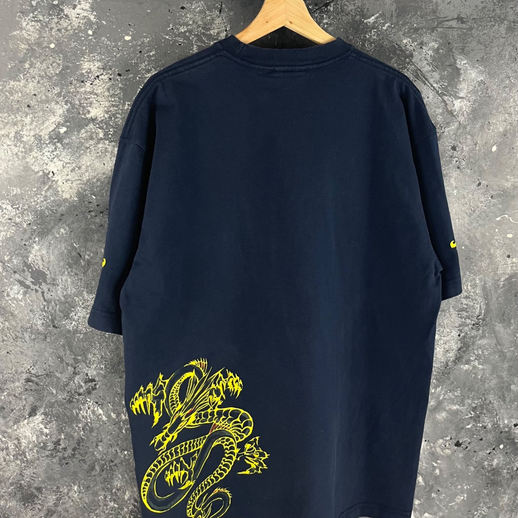 Vintage Vintage 90’s Dragon grunge shirt Size US XL / EU 56 / 4 - 2 Thumbnail