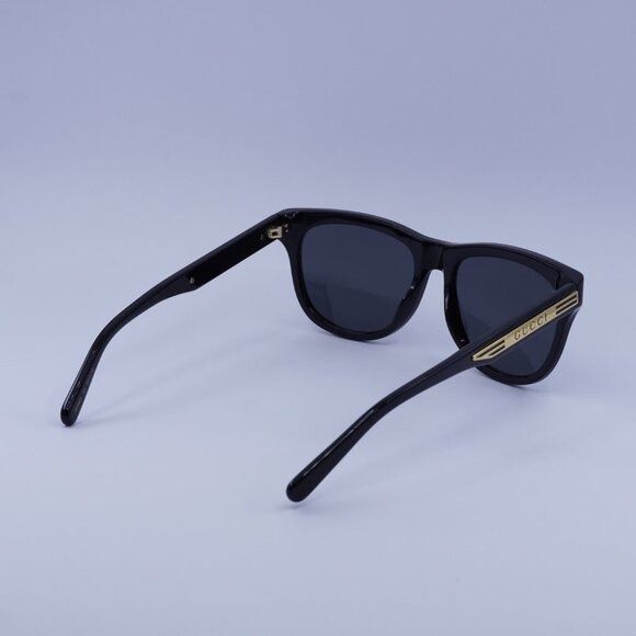 Gucci Gucci GG0980S 001 Sunglasses Black Square Frame Size ONE SIZE - 9 Thumbnail