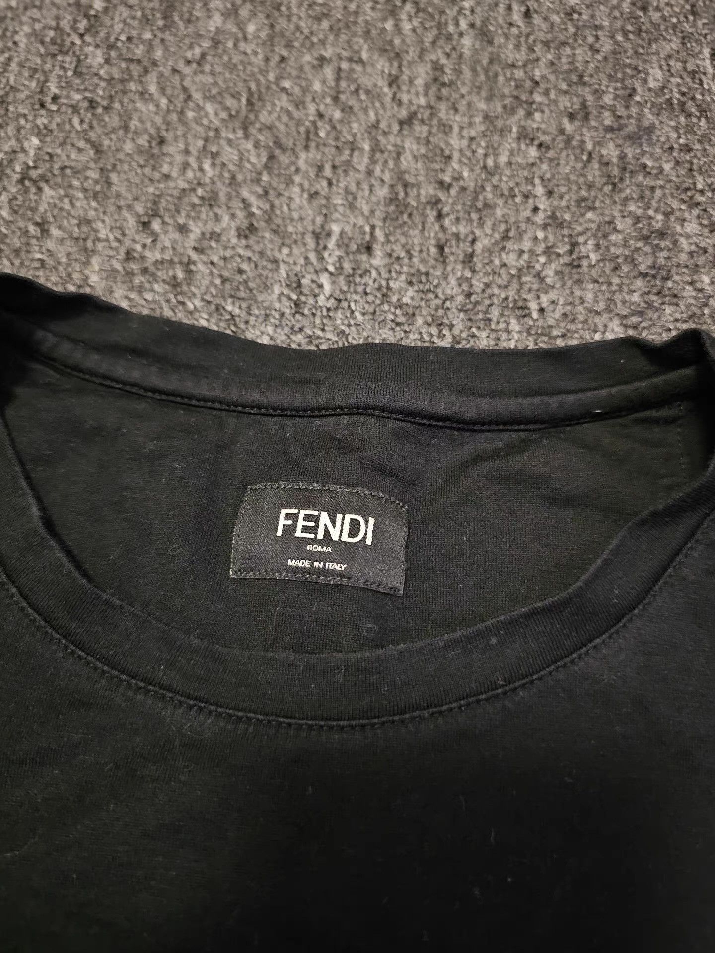 Fendi Fendi FF Embroidered Short Sleeve T-shirt Size US S / EU 44-46 / 1 - 3 Thumbnail