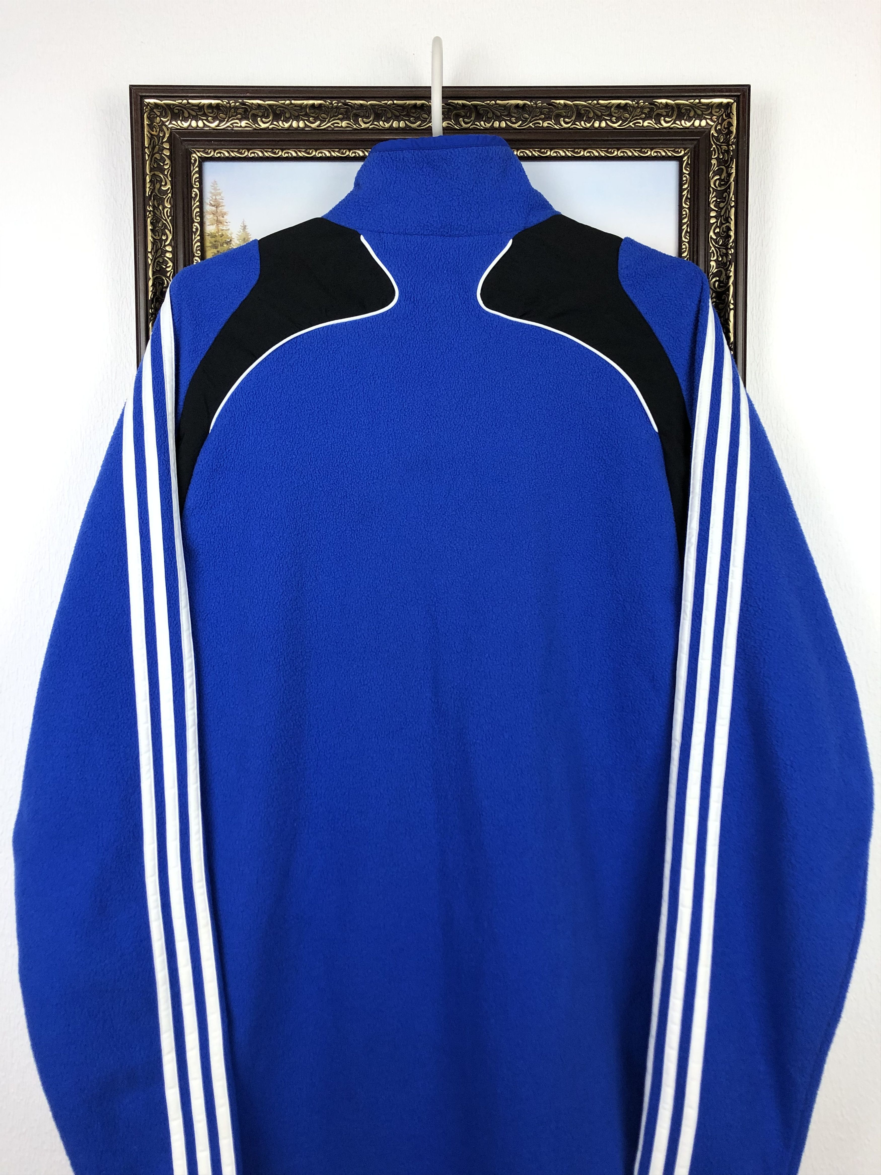 Adidas Vintage Adidas Chelsea Football Fleece Jacket Soccer Track Size US XL / EU 56 / 4 - 7 Thumbnail