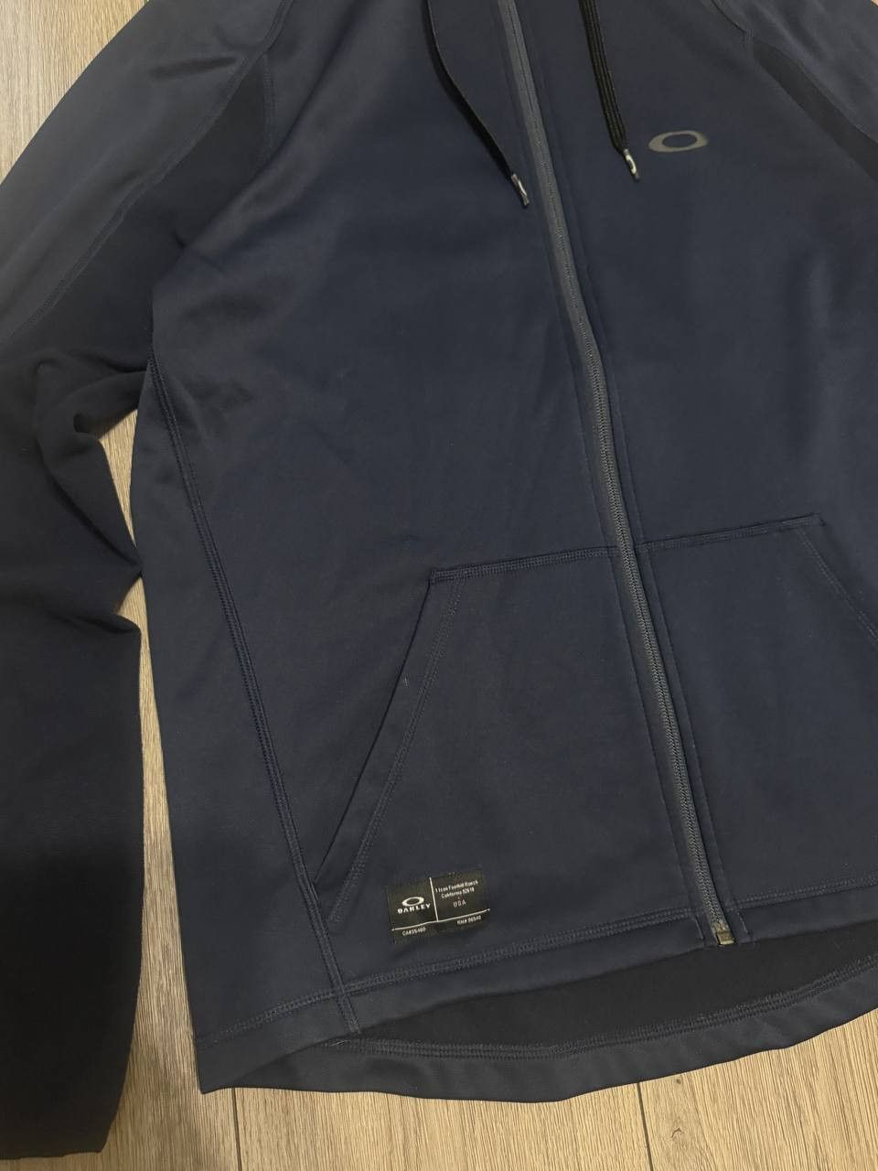 Oakley oakley zip-through hoodie mens blue size S outdoor gorpcore Size US S / EU 44-46 / 1 - 4 Thumbnail