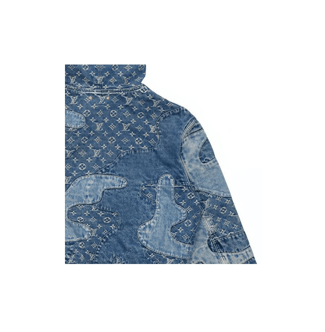 Louis Vuitton Louis Vuitton SS22 All-Over Print Denim Jacket Size US M / EU 48-50 / 2 - 4 Thumbnail