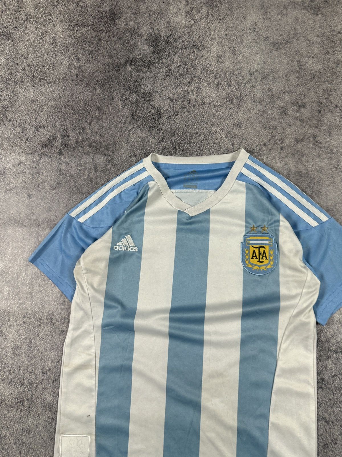 Vintage Vintage Adidas Argentina Jersey Blokecore Rare Style Casual Size US M / EU 48-50 / 2 - 2 Thumbnail