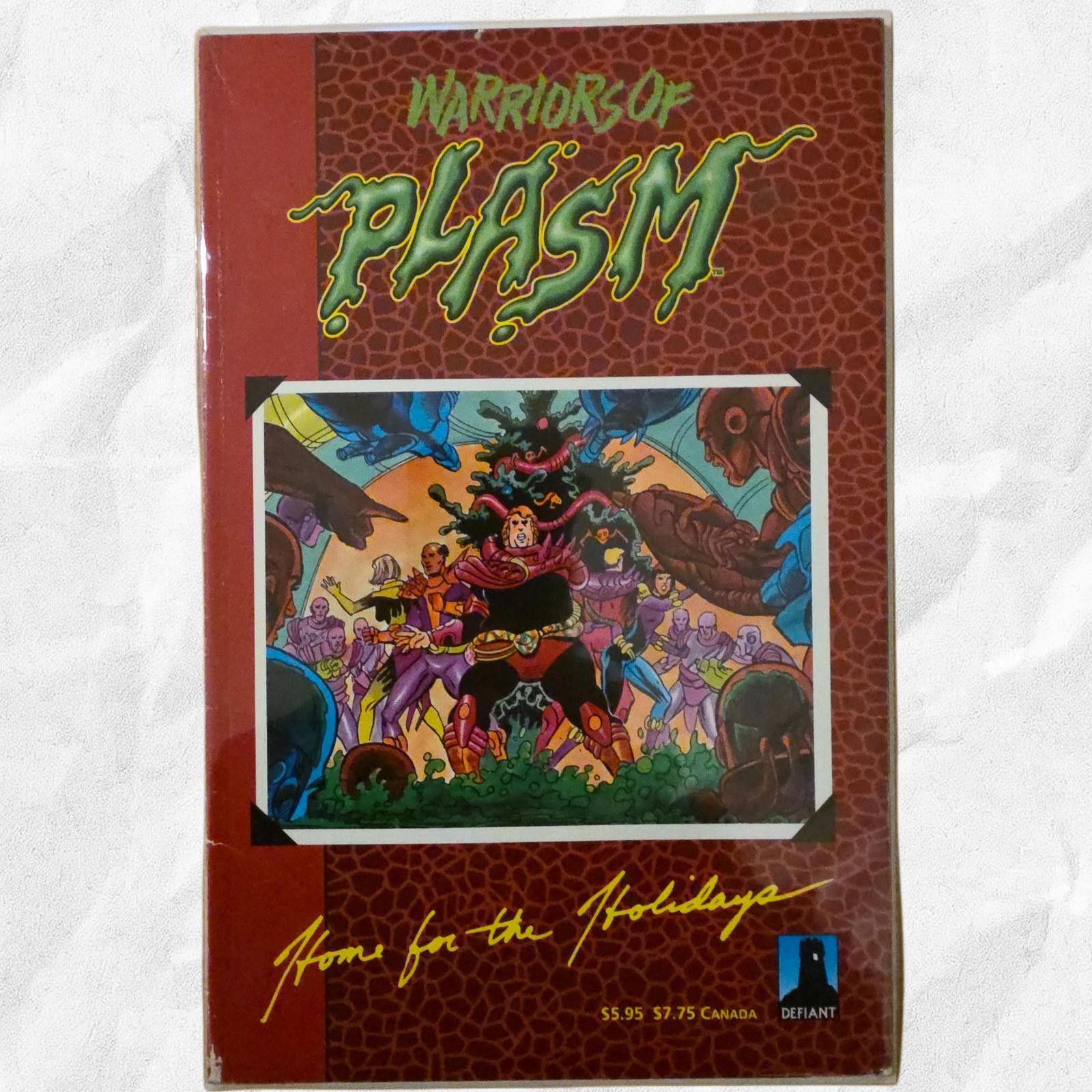 Other Warriors of Plasm Holiday Special 1993 Good Defiant Comic C Size ONE SIZE - 2 Thumbnail