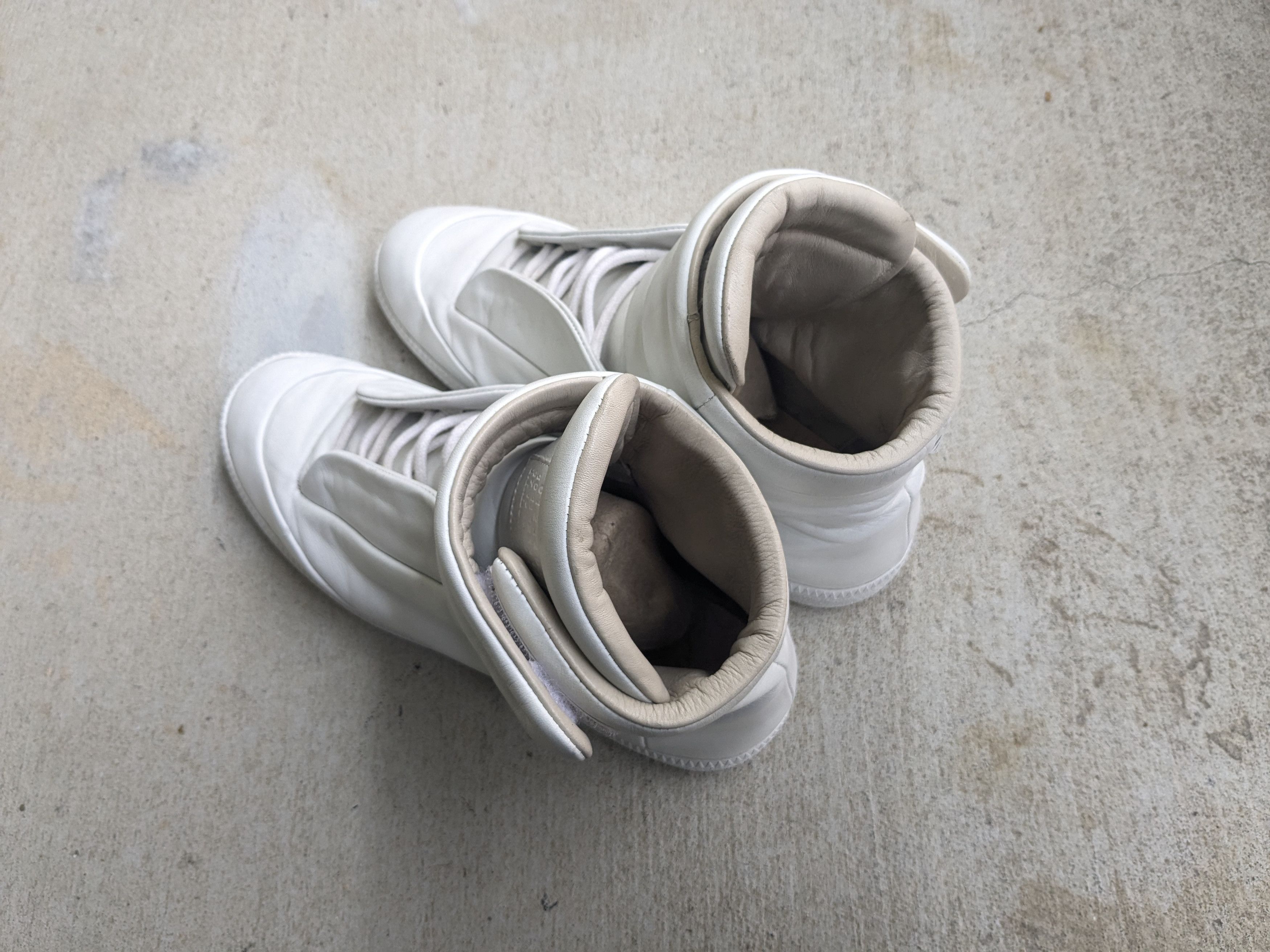 Maison Margiela Maison Margiela Future High Tops Sneakers White 9 42 Size US 9 / EU 42 - 13 Thumbnail