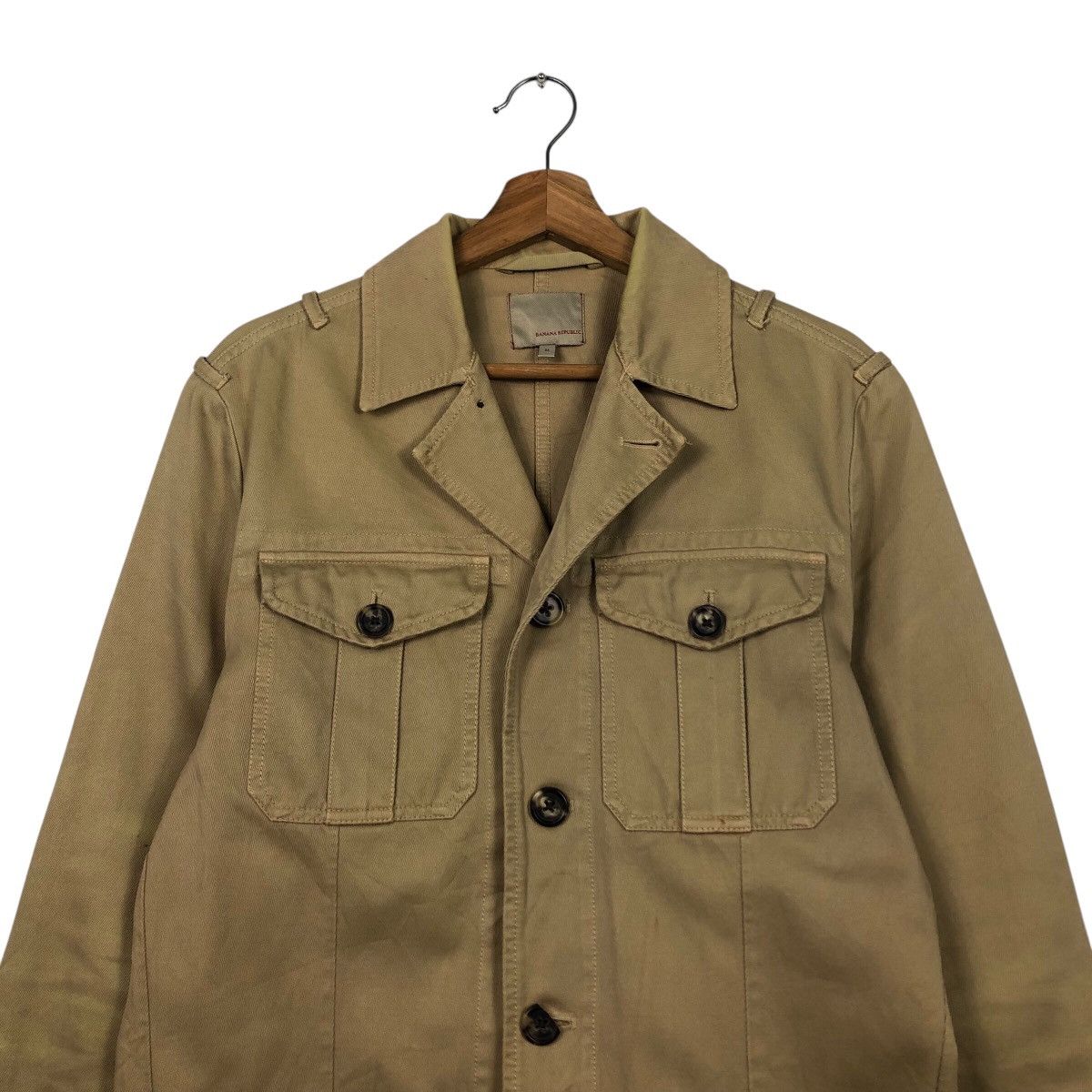Japanese Brand Banana Republic Heavy Cotton Field Coat — Adventure Wear Size US M / EU 48-50 / 2 - 4 Thumbnail
