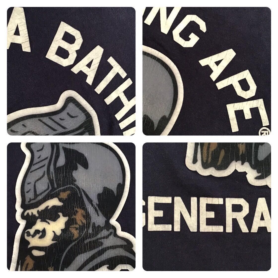 Bape BAPE General Logo pullover hoodie a bathing ape Size US M / EU 48-50 / 2 - 5 Thumbnail