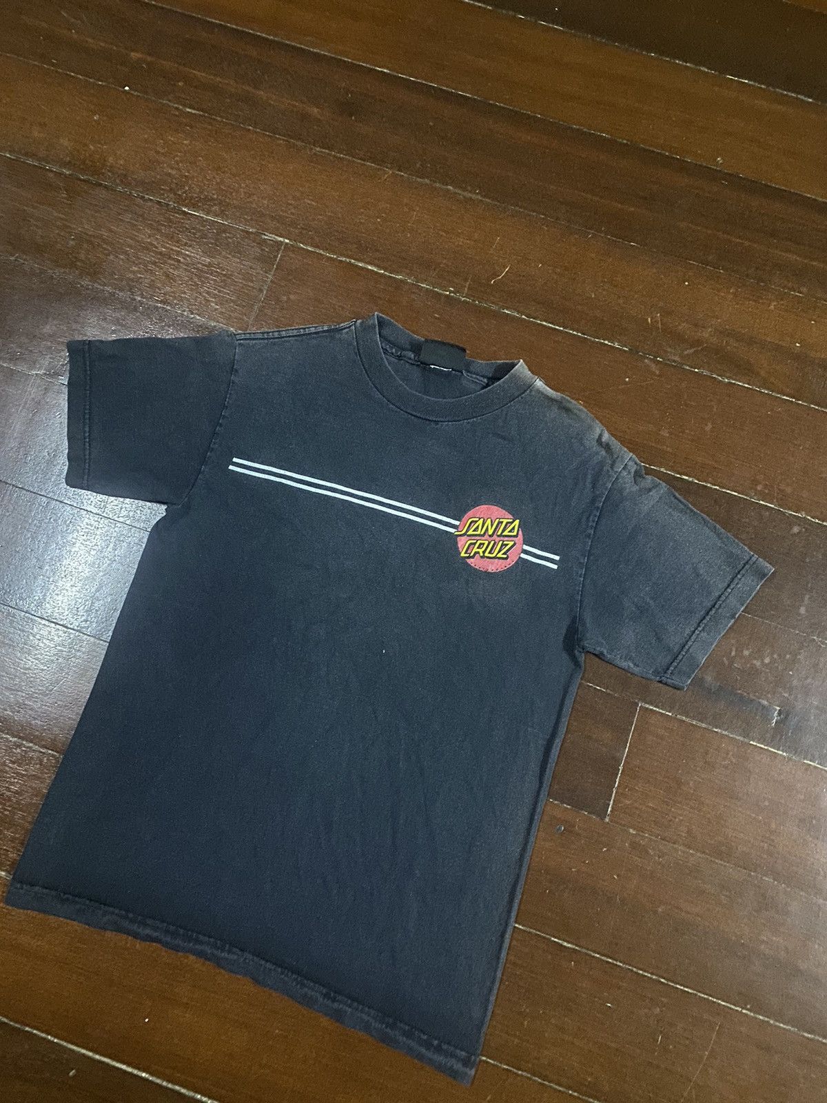 Hook-Ups Rare vintage SANTA CRUZ skateboard big logo sun faded Size US M / EU 48-50 / 2 - 10 Thumbnail