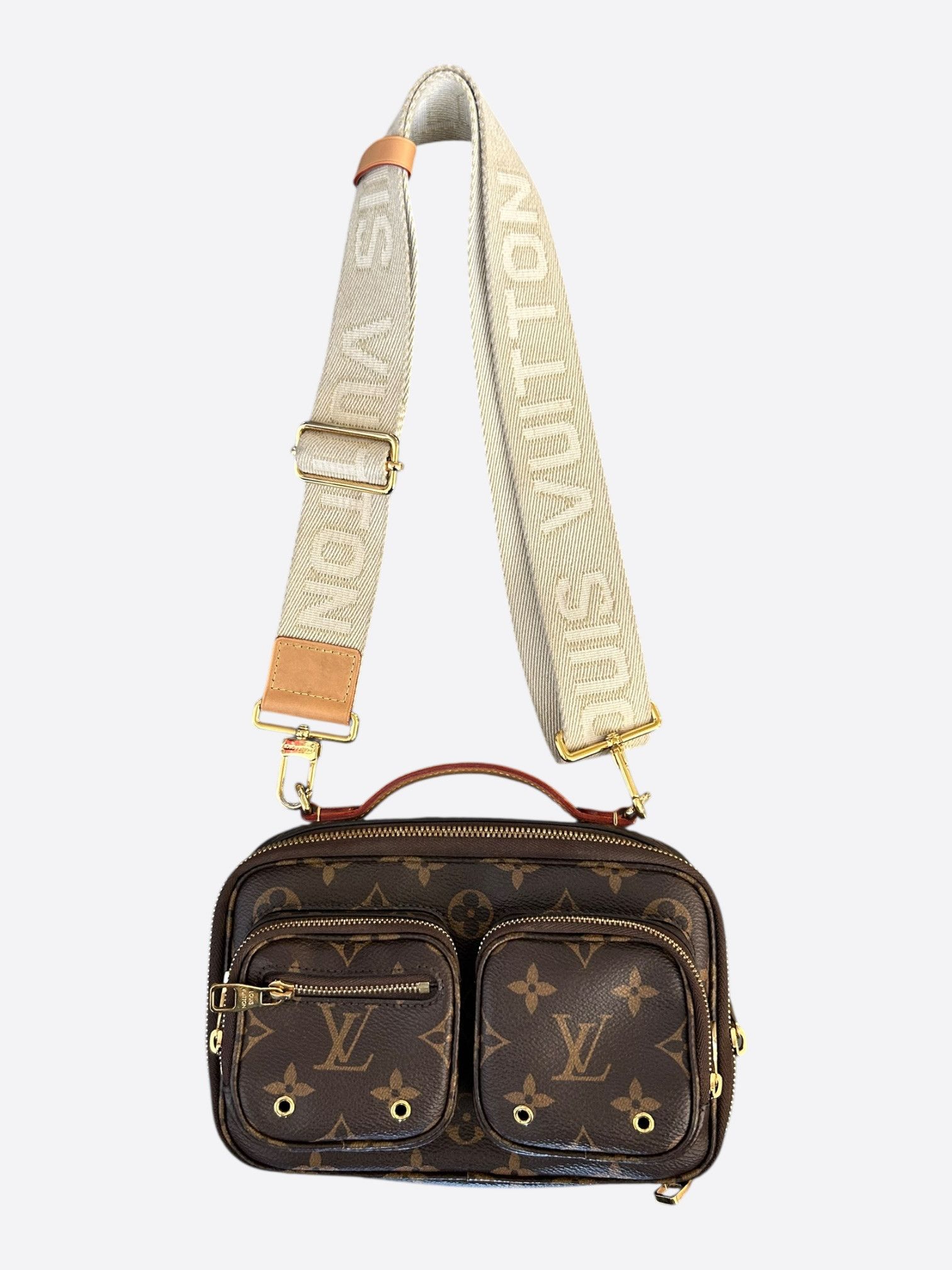 Louis Vuitton Louis Vuitton Brown Monogram Utility Cross Body Bag Size ONE SIZE - 1 Thumbnail