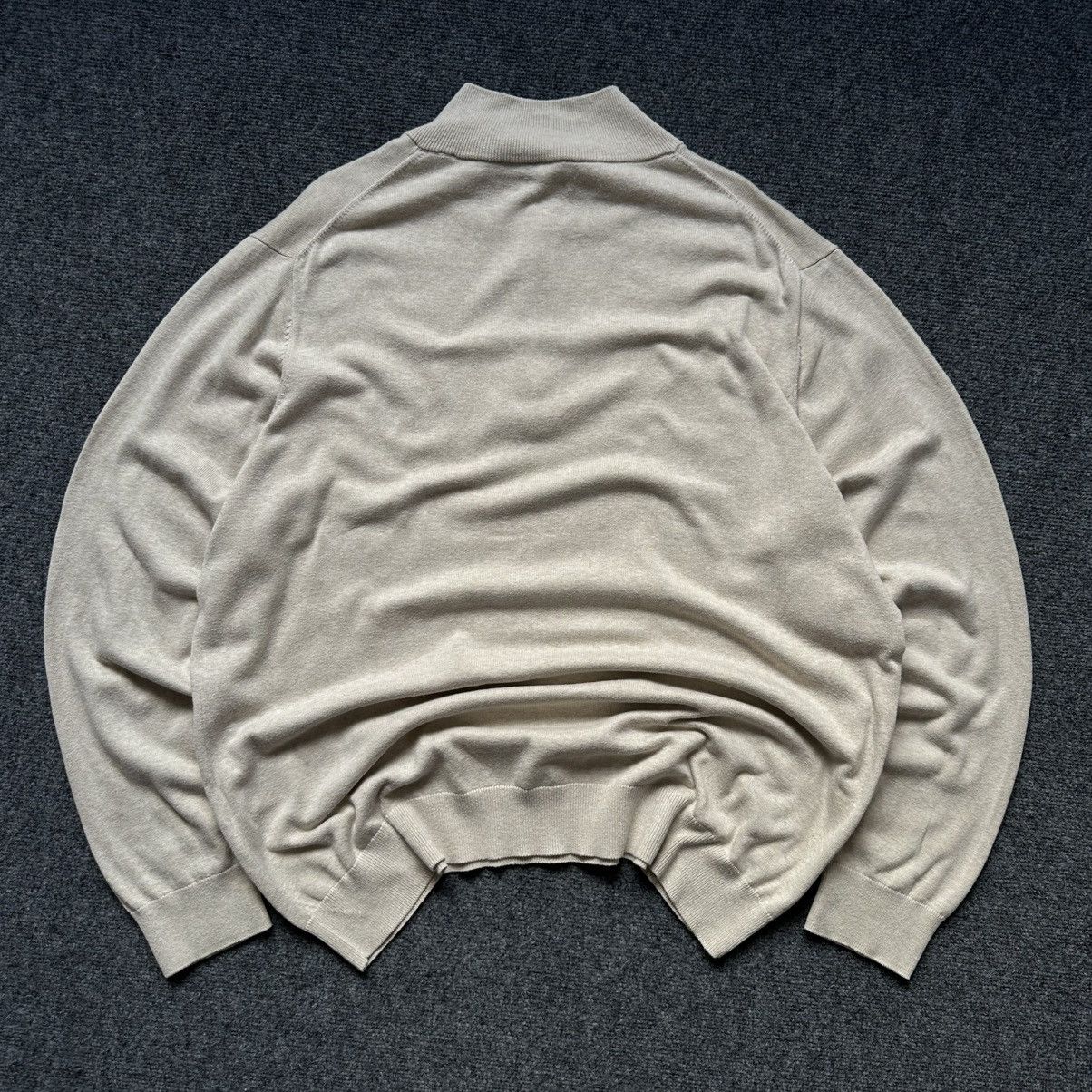 Gant Luxury Gant Zip Sweater 1/4 Old Money Size 2XL Cotton 00s Size US XXL / EU 58 / 5 - 7 Thumbnail