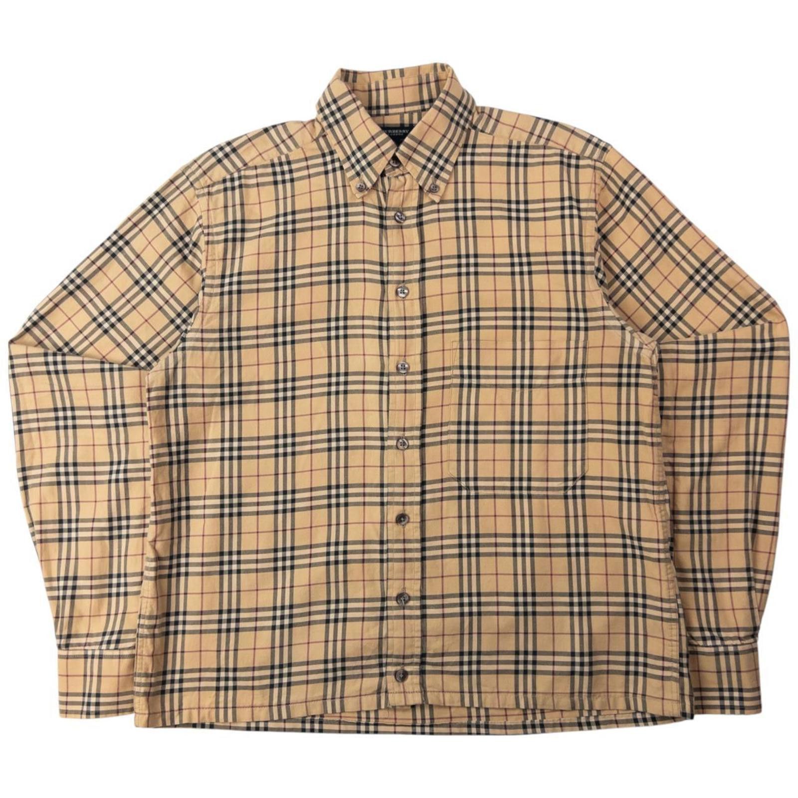 Burberry Vintage Burberry Nova Check Long Sleeve Shirt Size S Size US S / EU 44-46 / 1 - 1 Thumbnail