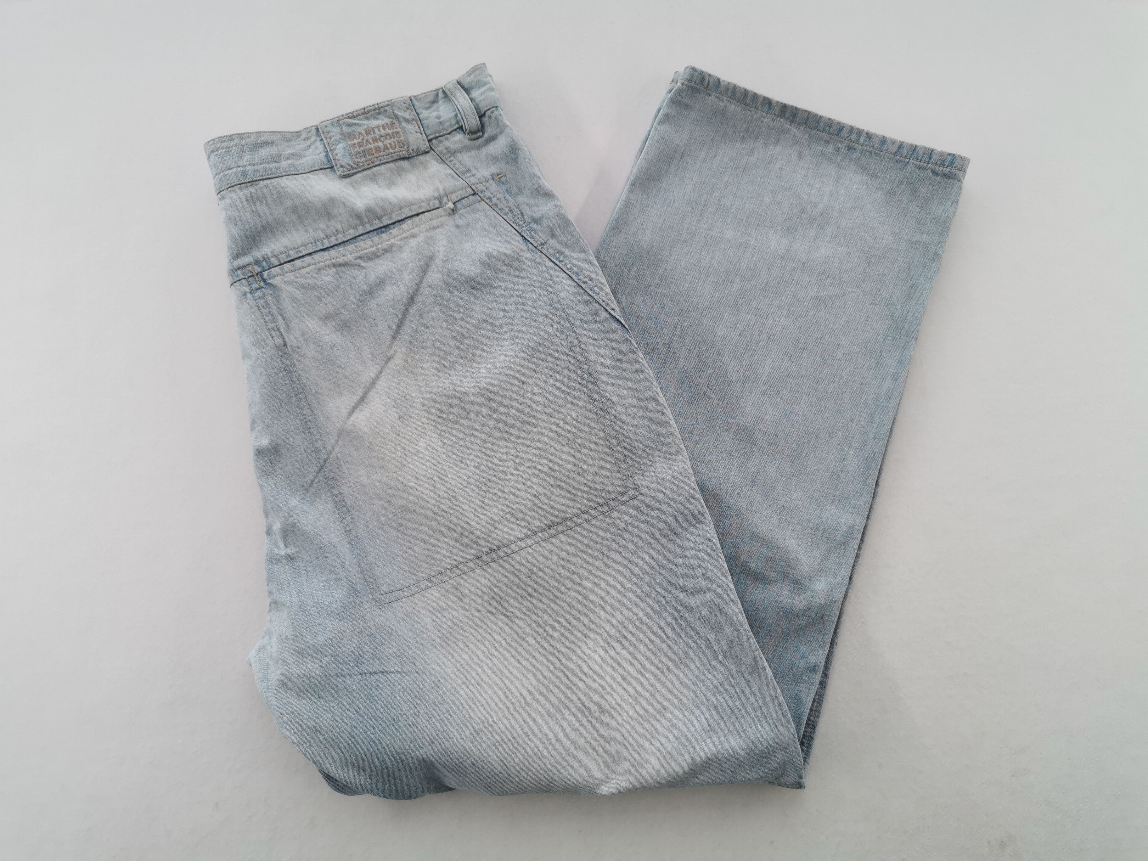 Marithe + Francois Girbaud Distressed Marithe Francois Girbaud Jeans Size 38 Size US 38 / EU 54 - 4 Thumbnail