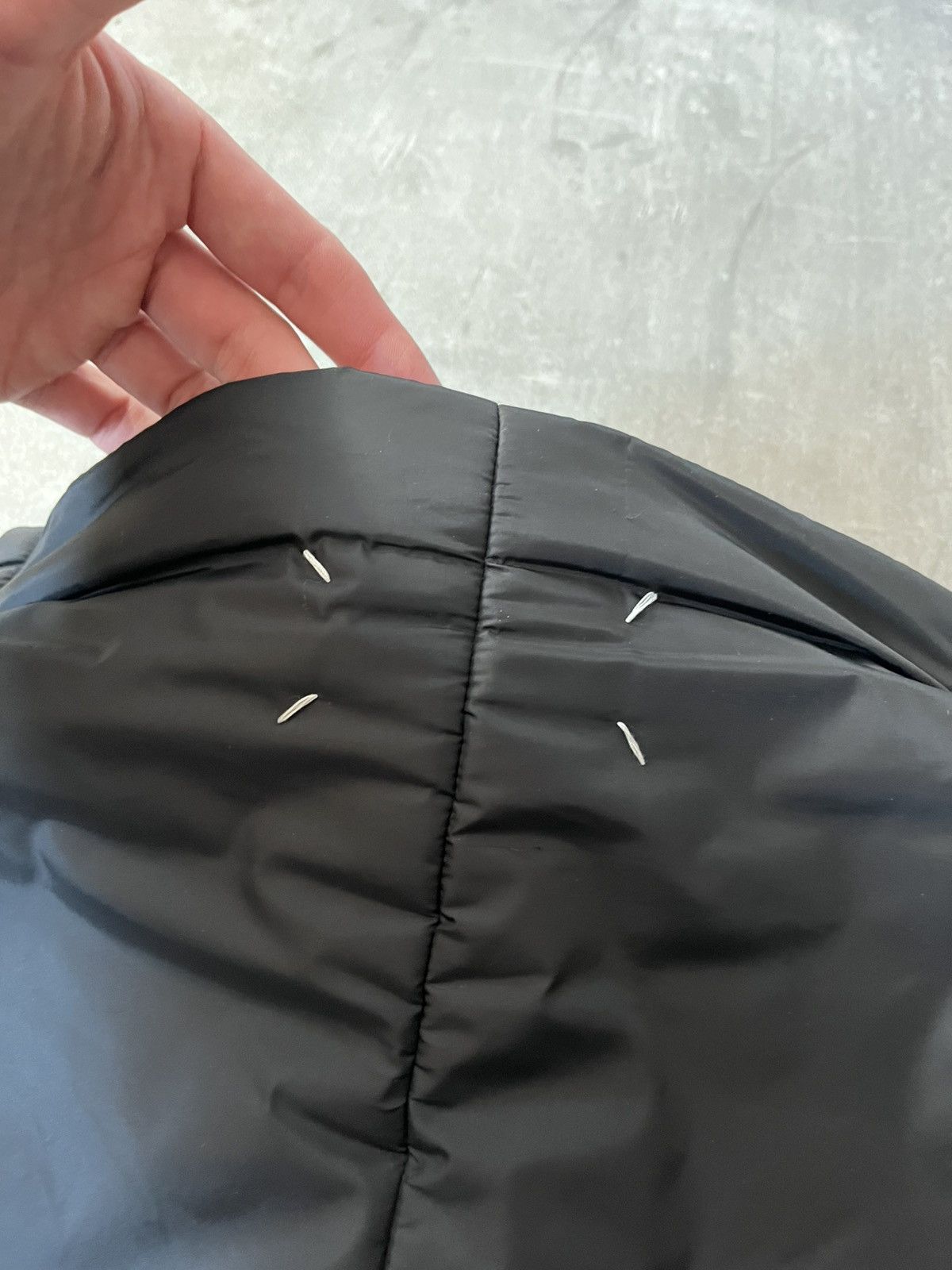 Maison Margiela Maison Margiela F/W 19 Recycled cropped padded jacket black Size US M / EU 48-50 / 2 - 5 Thumbnail