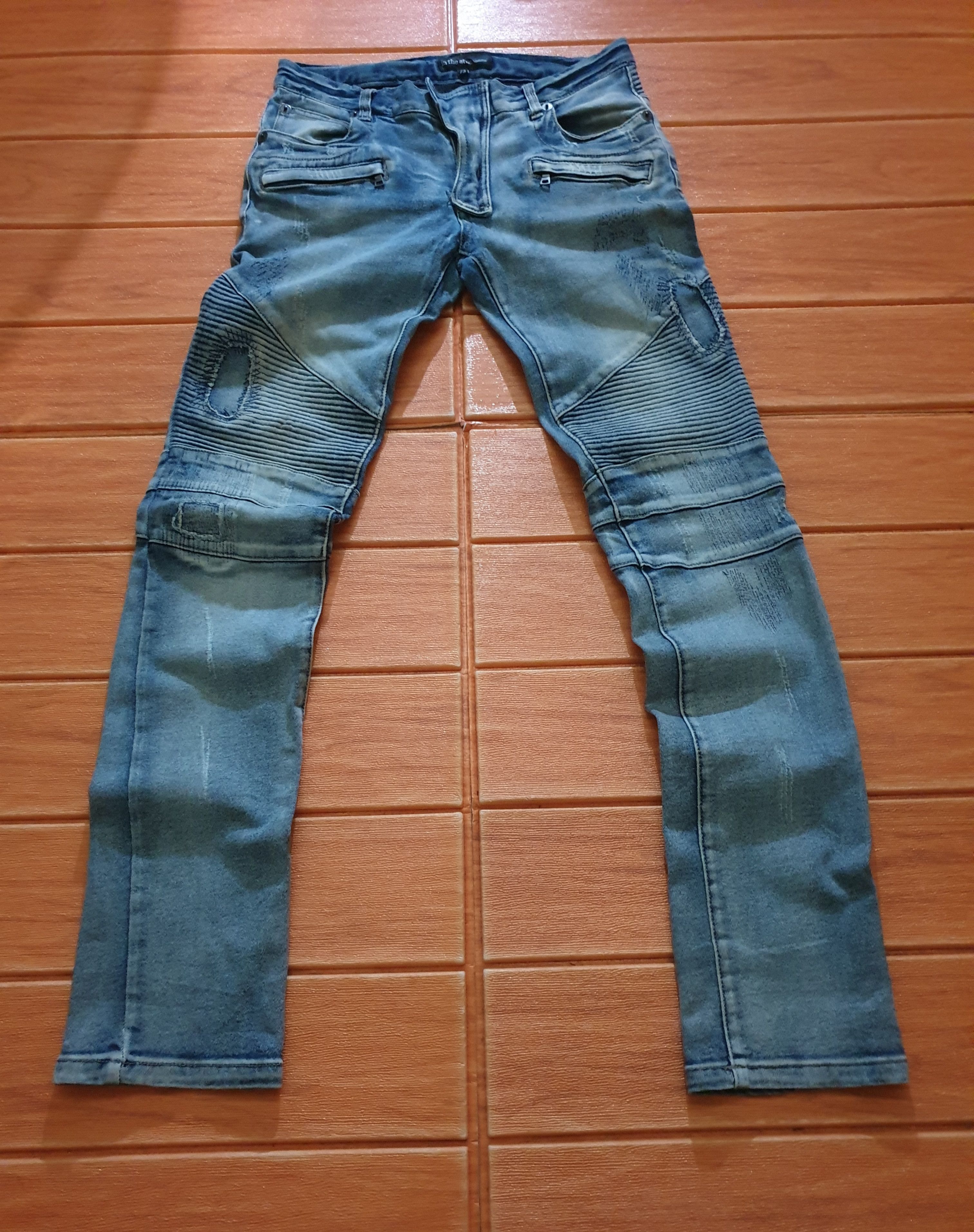 In The Attic 💥In the attic Japanese brand biker pant Size US 30 / EU 46 - 5 Thumbnail