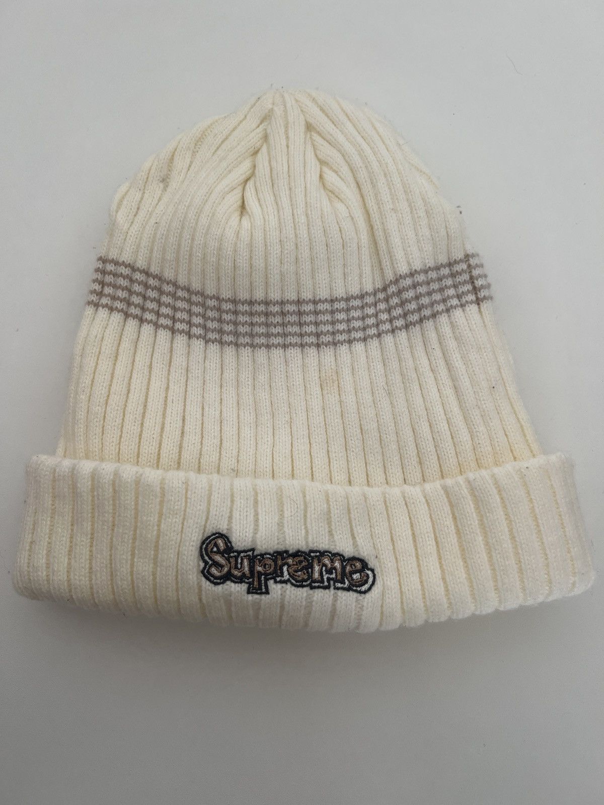 Supreme Supreme Gonz Cream Beanie Size ONE SIZE - 1 Thumbnail