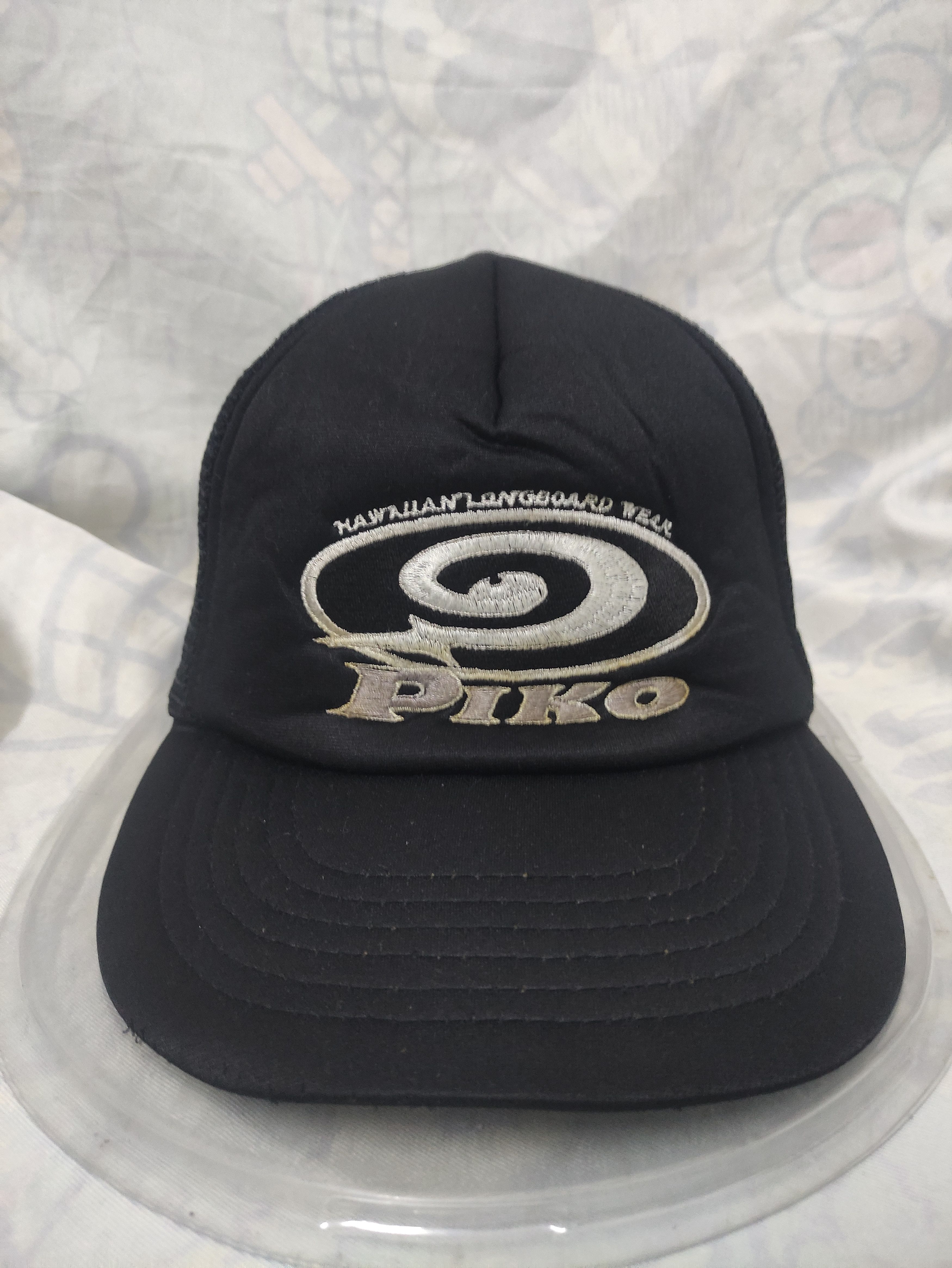 Japanese Brand × Vintage VINTAGE 90's PIKO BIG LOGO TRUCKER CAP Size ONE SIZE - 7 Thumbnail