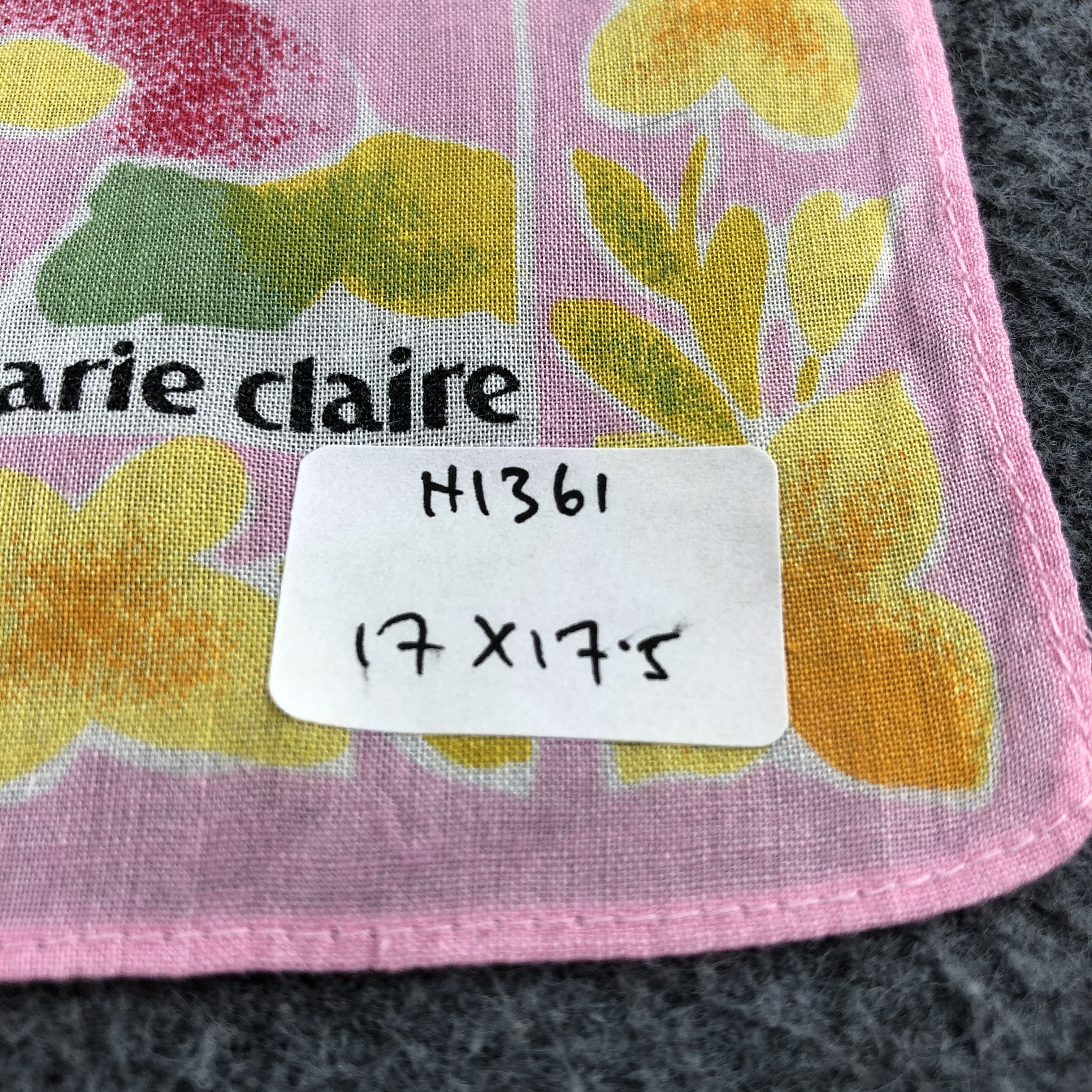 Vintage Marie Claire Handkerchief Neckerchief Bandana H1361 Size ONE SIZE - 5 Thumbnail