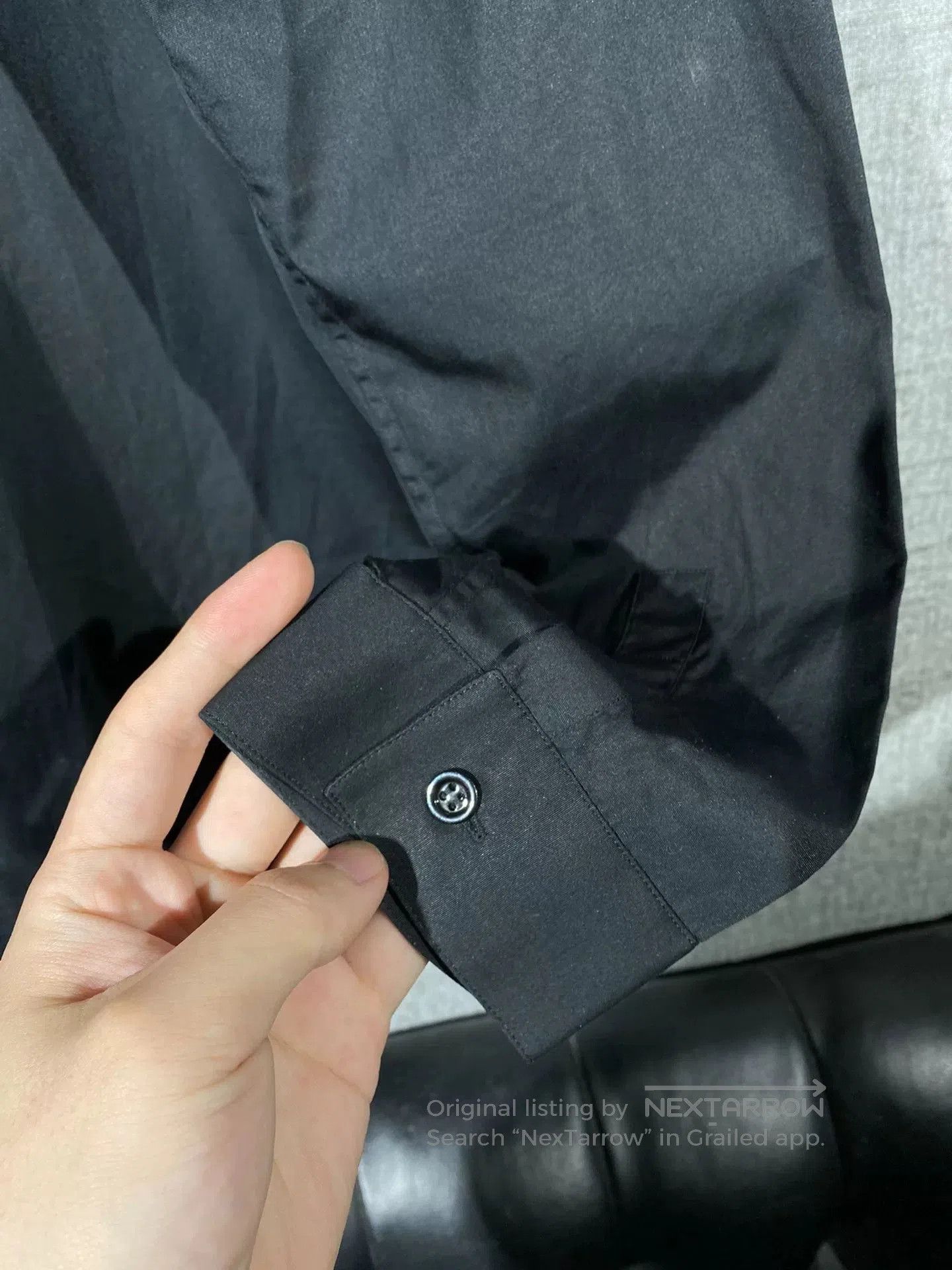 Dior Dior Men's Black Long Sleeve Shirt. Size US L / EU 52-54 / 3 - 4 Thumbnail