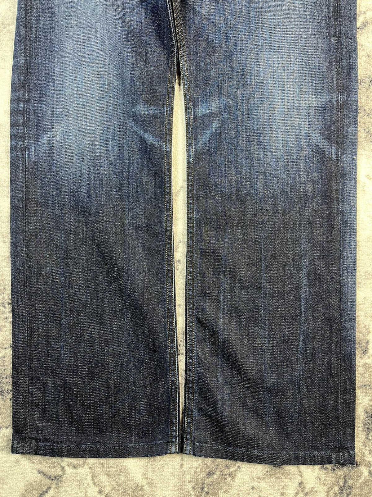 Diesel Diesel Viker Jeans Dark Wash Straight Stretch W33 Size US 33 - 2 Thumbnail