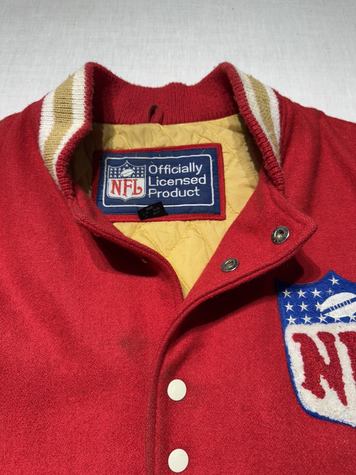 NFL VINTAGE CAMPRI SANFRANCISCO 49’ERS VASRISTY JACKET 🔴🚀 Size US M / EU 48-50 / 2 - 13 Thumbnail
