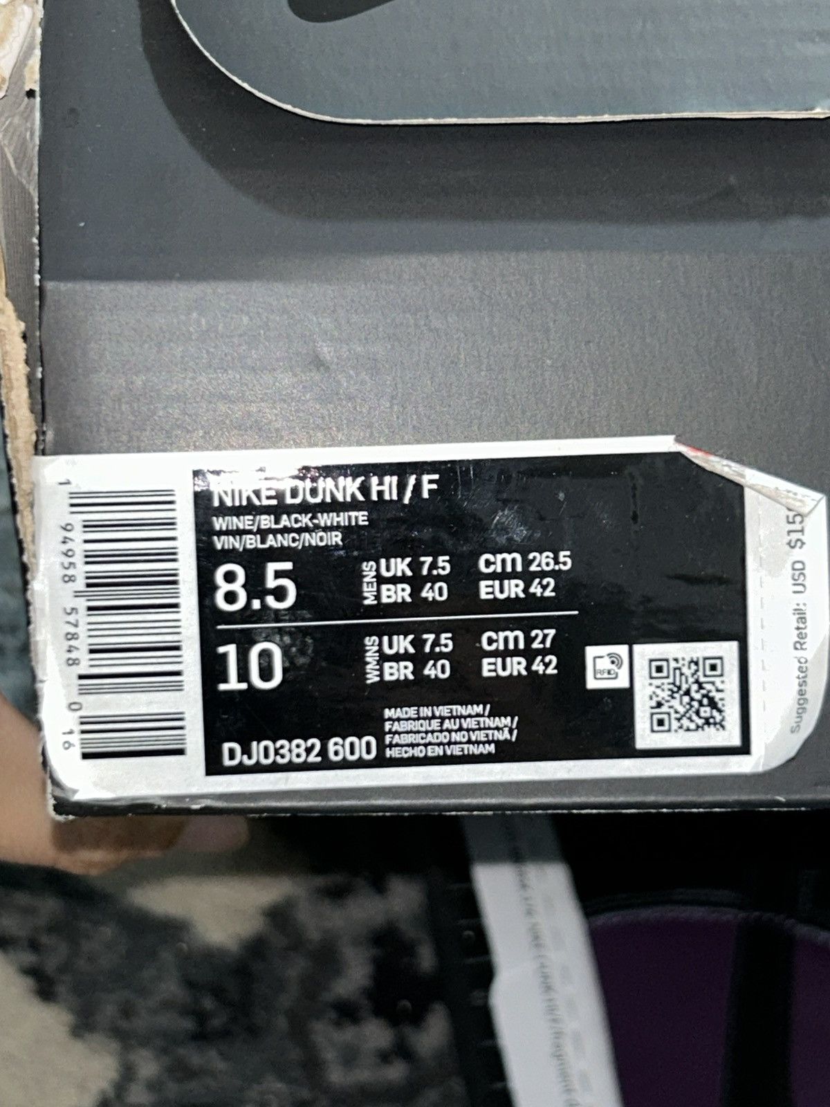 Fragment Design × Nike Nike dunk high Beijing x fragment design Size US 8.5 / EU 41-42 - 7 Thumbnail