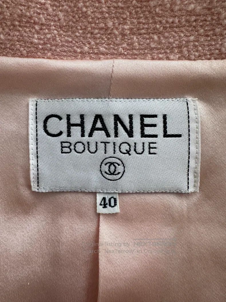 Chanel Chanel 94B tweed double c button short jacket Size S / US 4 / IT 40 - 8 Thumbnail