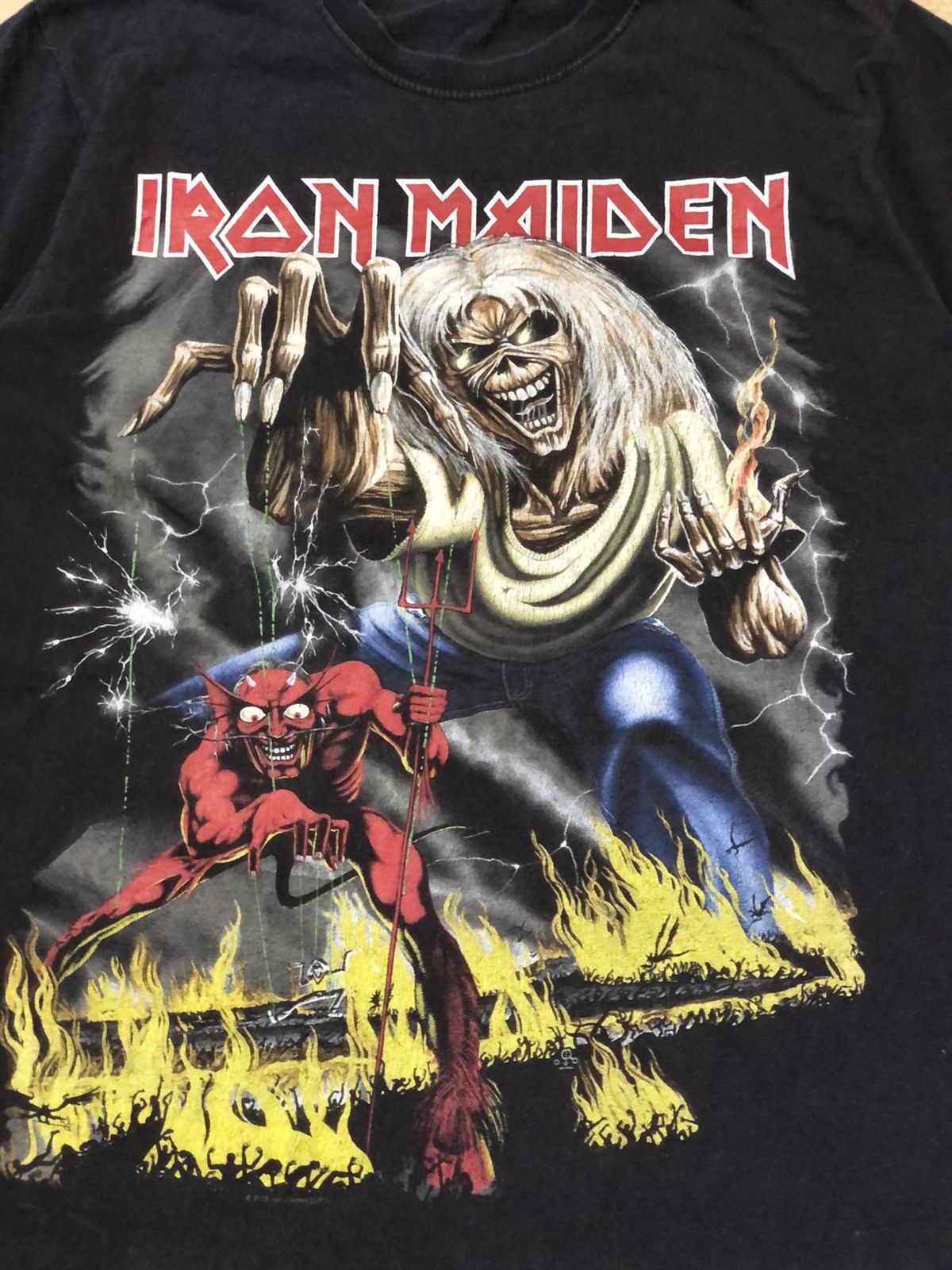 Iron Maiden × Vintage t-shirt Iron Maiden Size US M / EU 48-50 / 2 - 3 Thumbnail